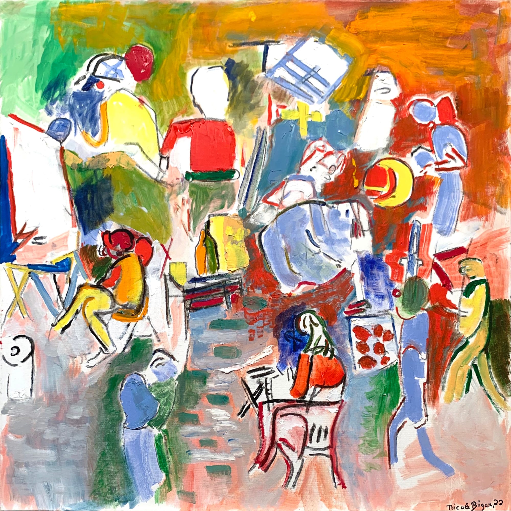 Nicole Bigar, The Season Lush of Color, 2022