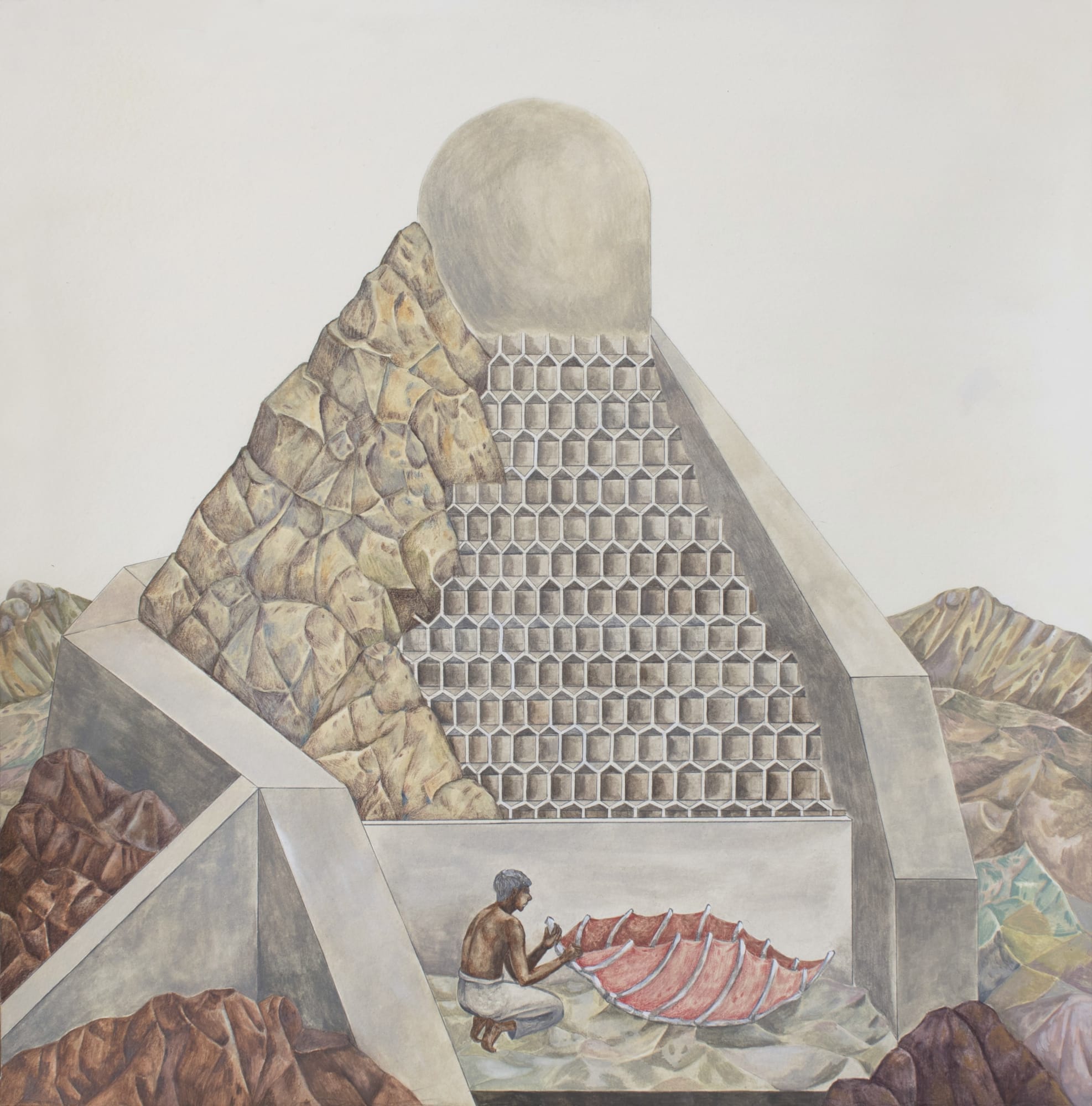 Shrimanti Saha, Monument, 2020