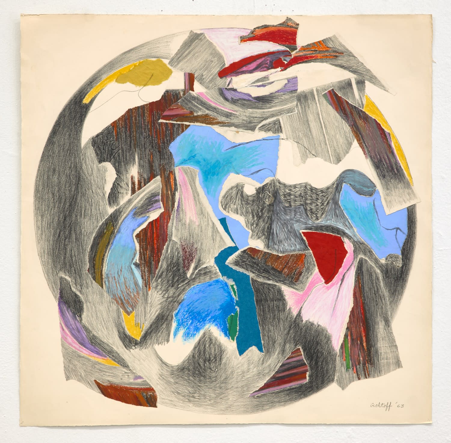 Sonia Gechtoff, Untitled - SG-1963-CAGP-241-3, 1963