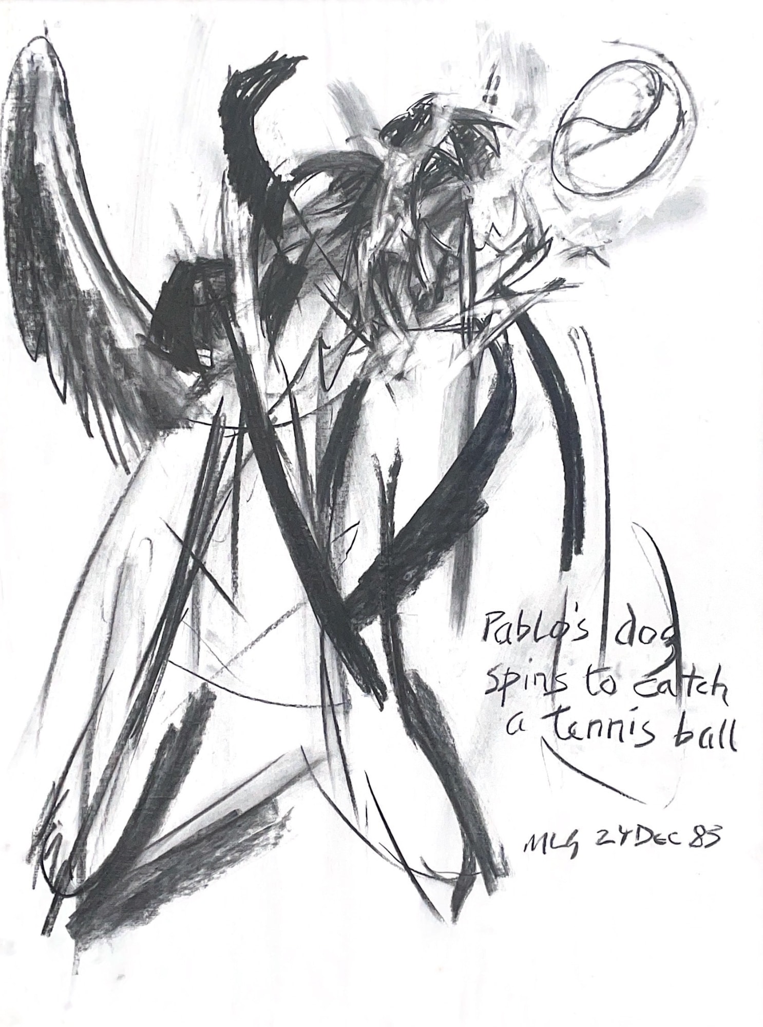 Malcolm Le Grice, Pablo's Dog II, 1983