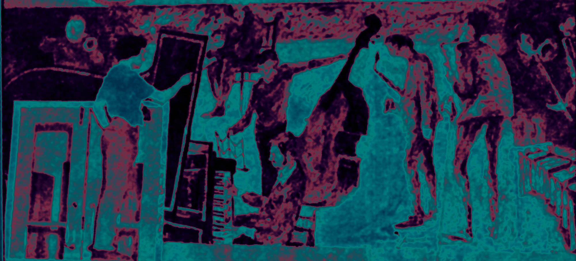 Malcolm Le Grice, Jazz Mural 5, 1982/2024