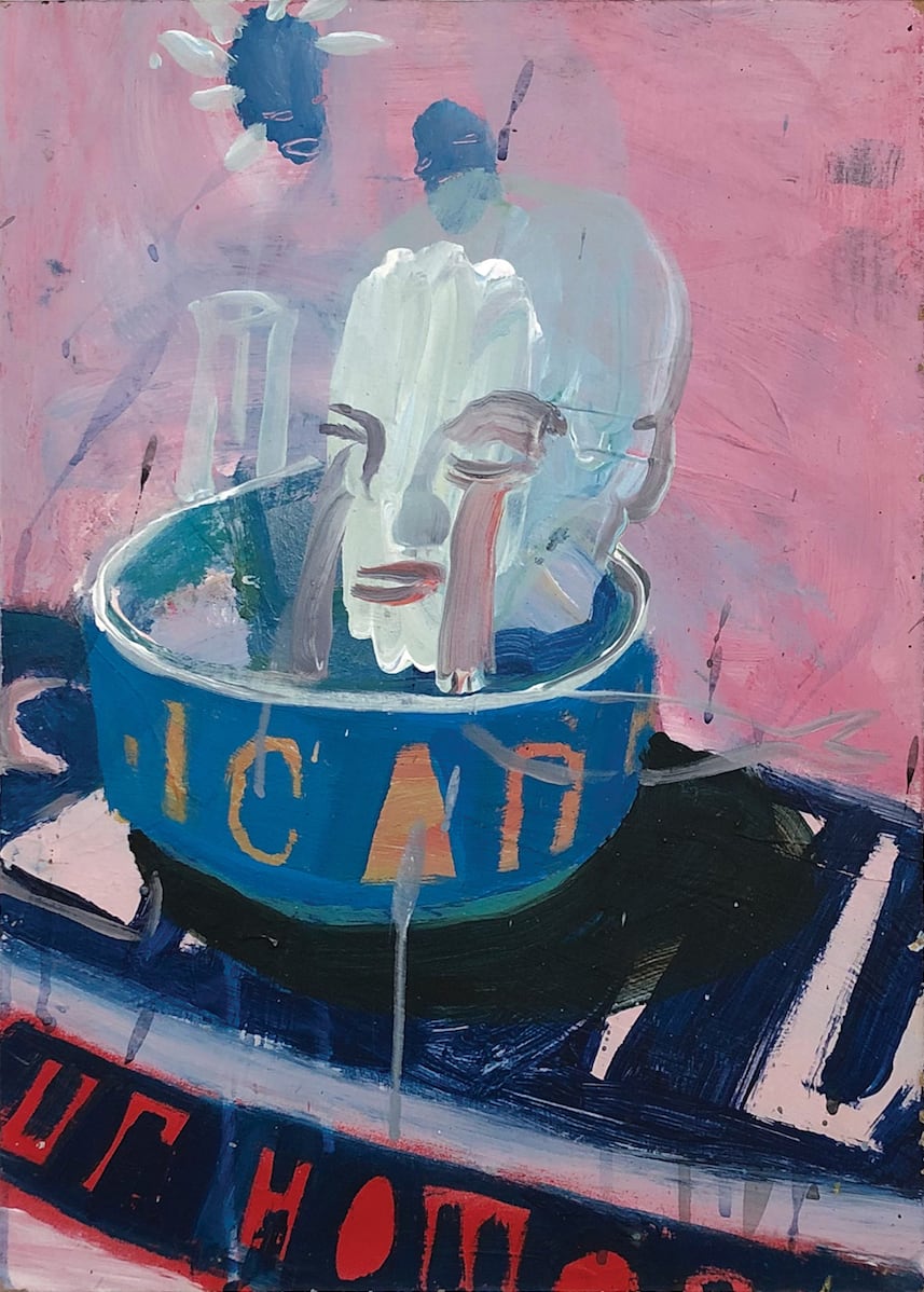 Samuel Bassett, Man in a Bowl, 2019