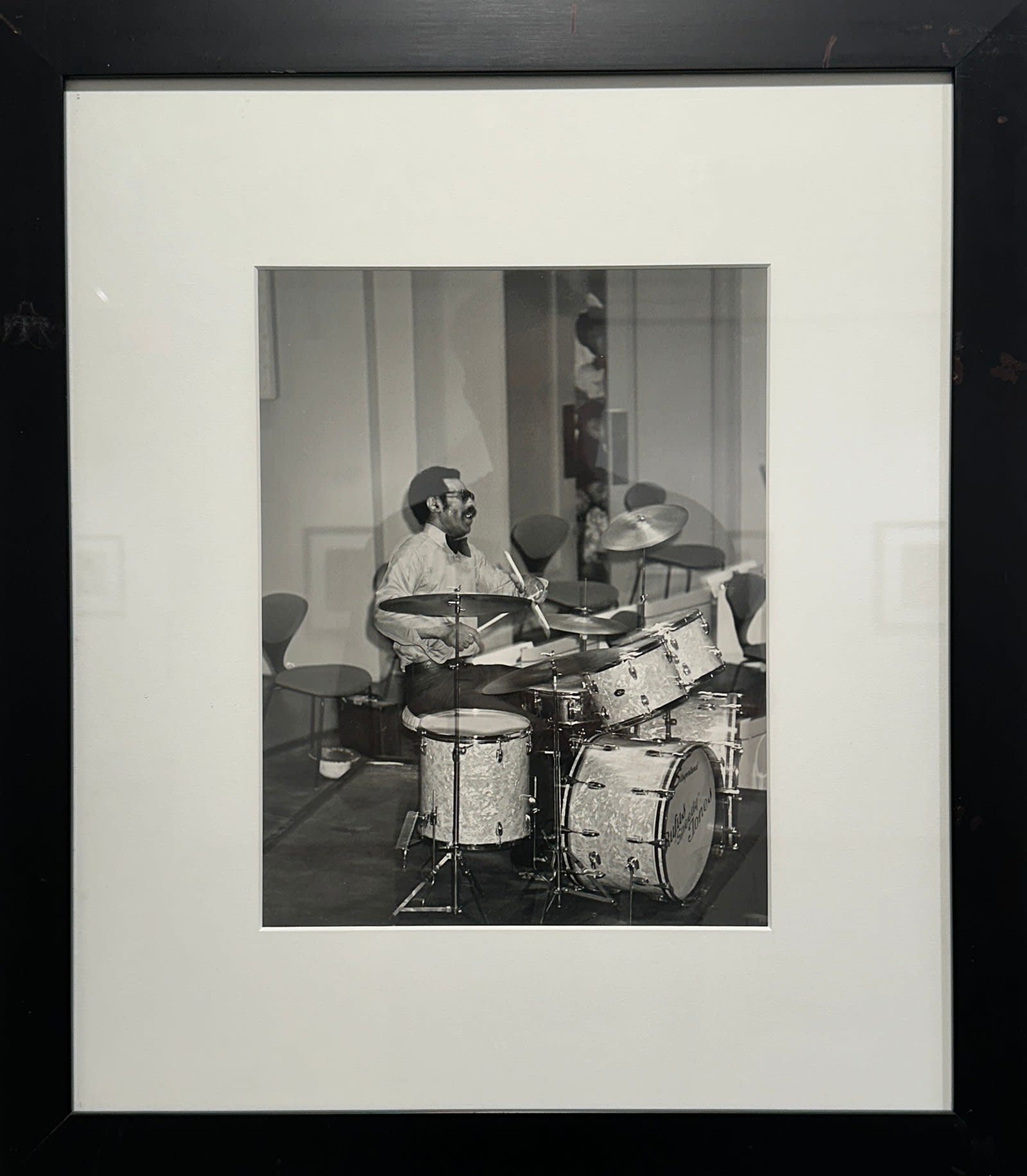 Jim Alexander, Max Roach, New Haven CT, 1972