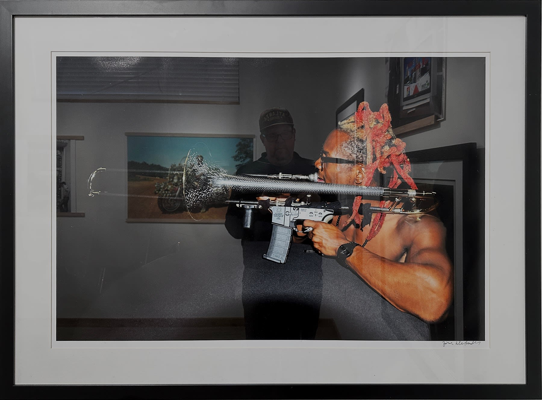 Jim Alexander, Locked and Loaded Blowing My Blues Away, Atlanta, 2021