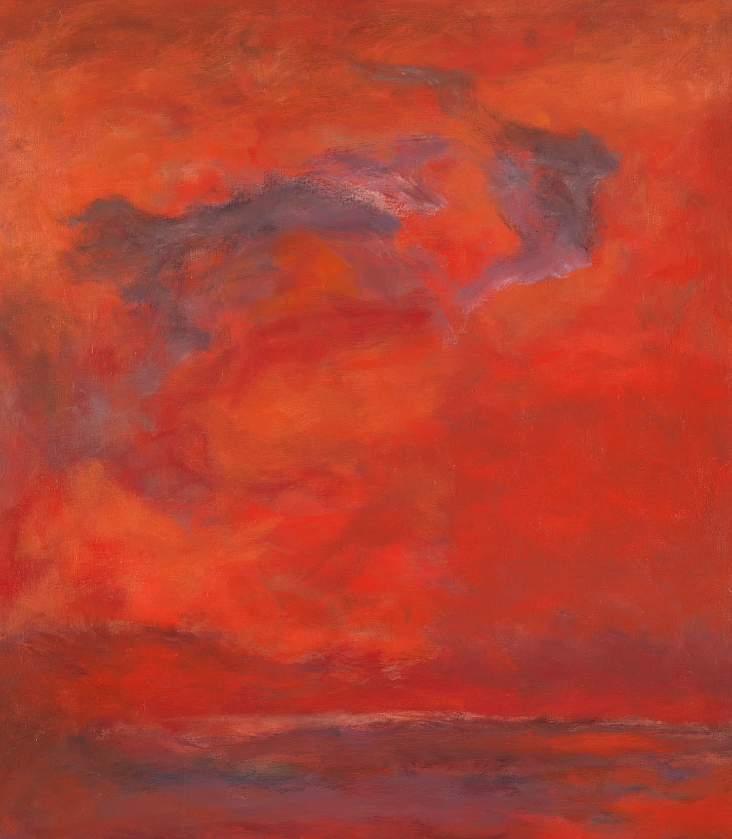 Jon Schueler, A Red Mist Moving, 1962