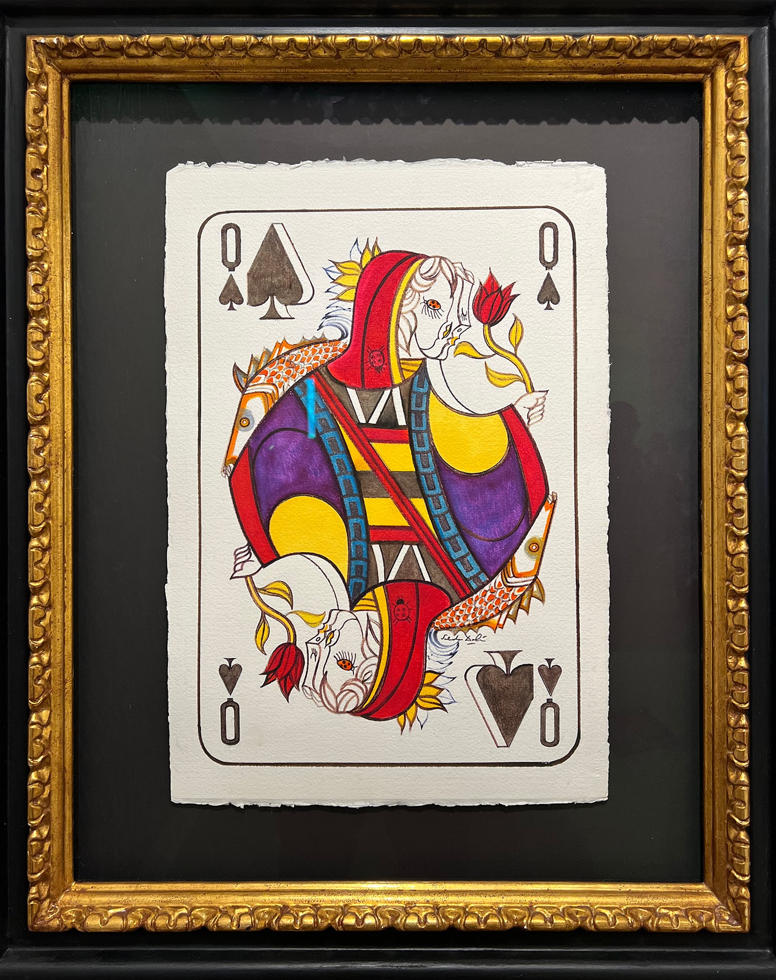 Salvador Dali, Dame Piques, 1967