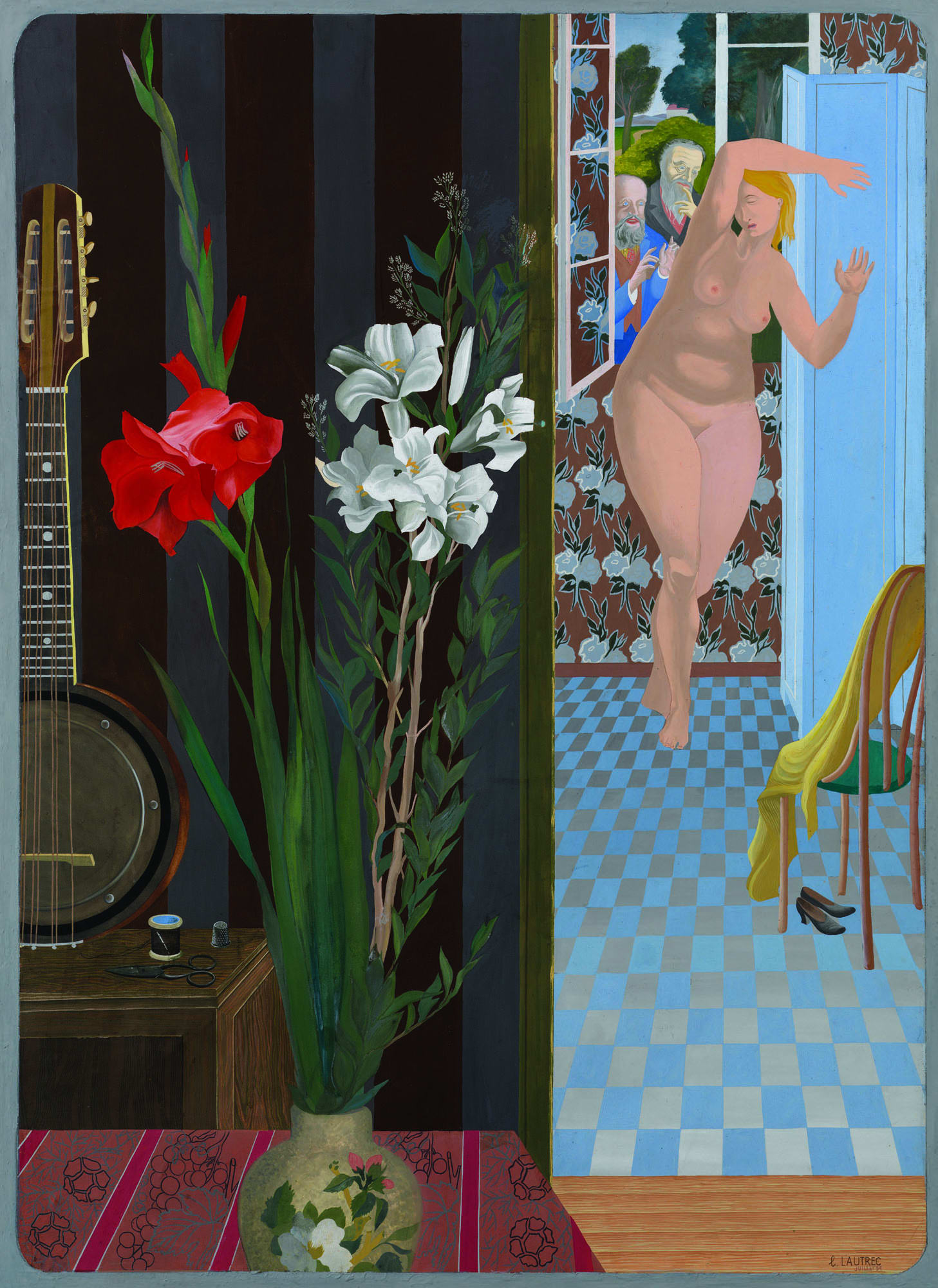 Lucien Lautrec, Suzanne et les vieillards, 1934