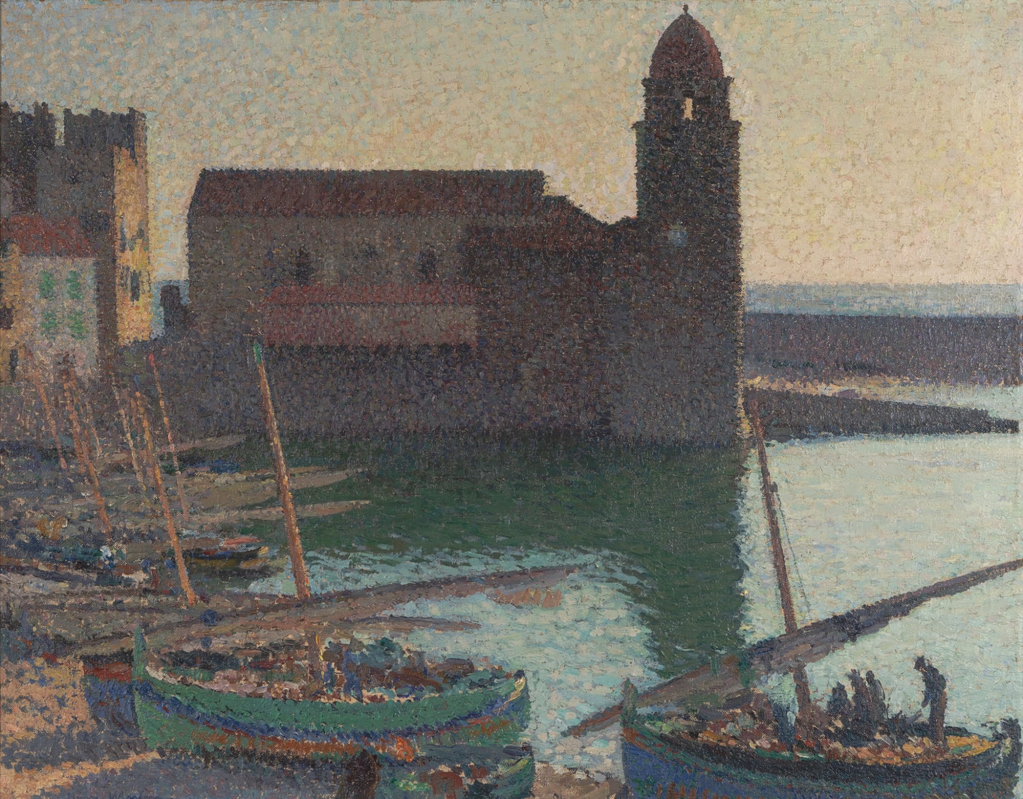 Henri Jean Guillaume Martin, Le Port de Collioure, c. 1930