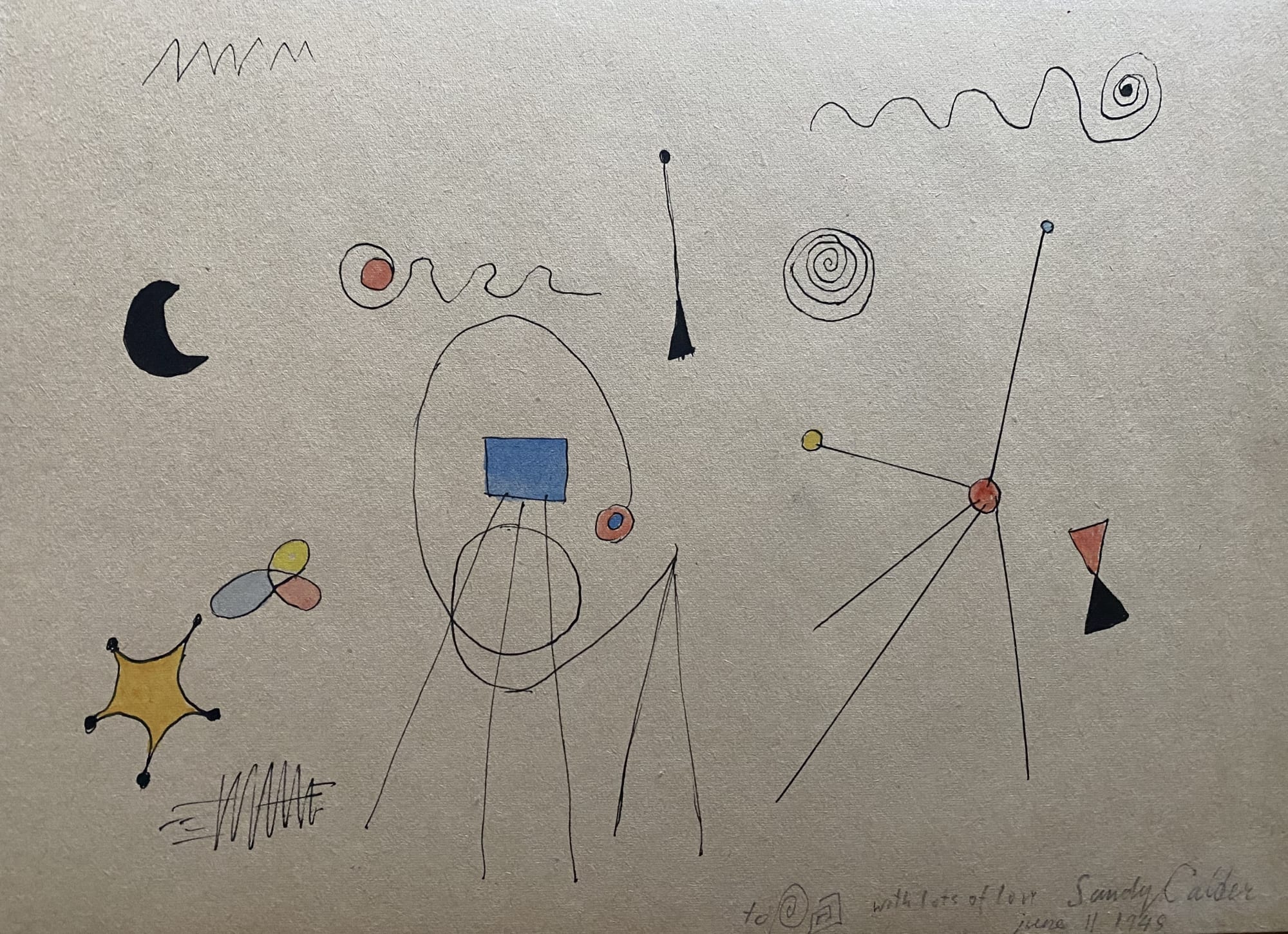 Alexander Calder, June 11, 1948
