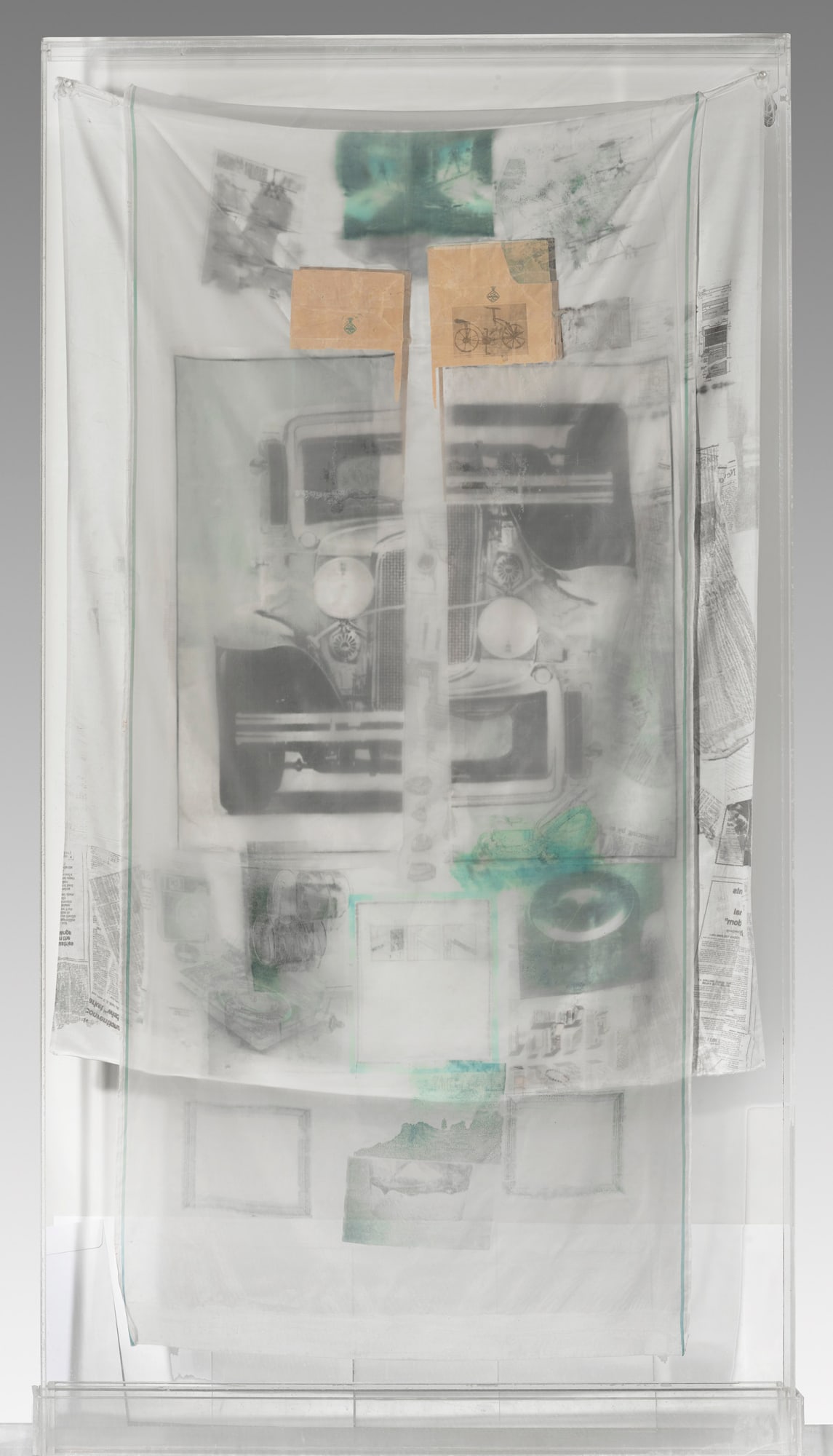 Robert Rauschenberg, Untitled 75.090 (from the Hoarfrost Series), 1975