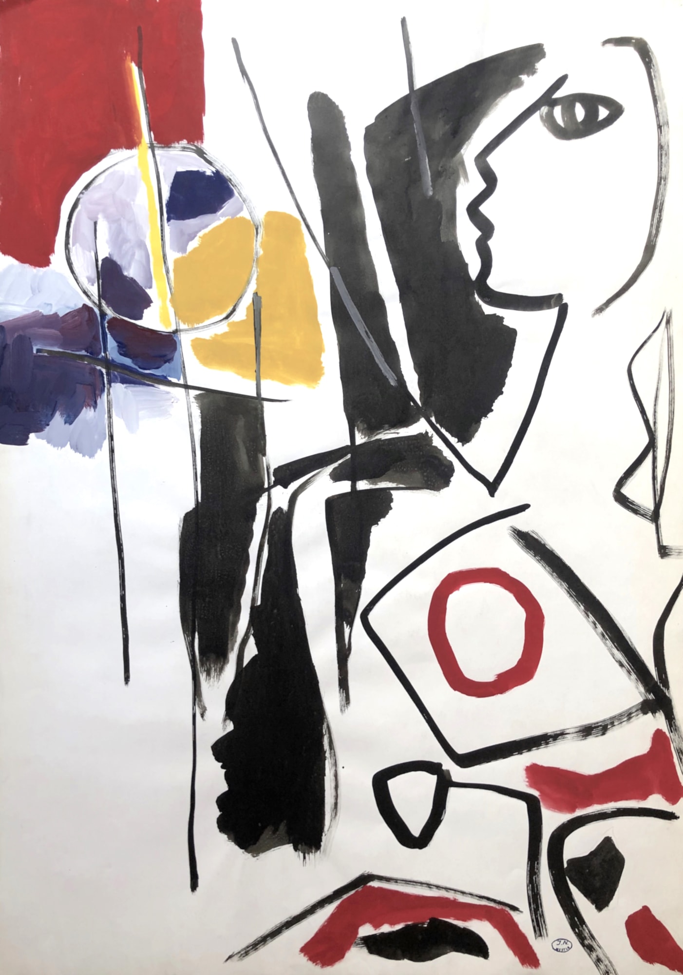 Jacques Nestlé, Sans titre, c.1960 Catalogue no.21