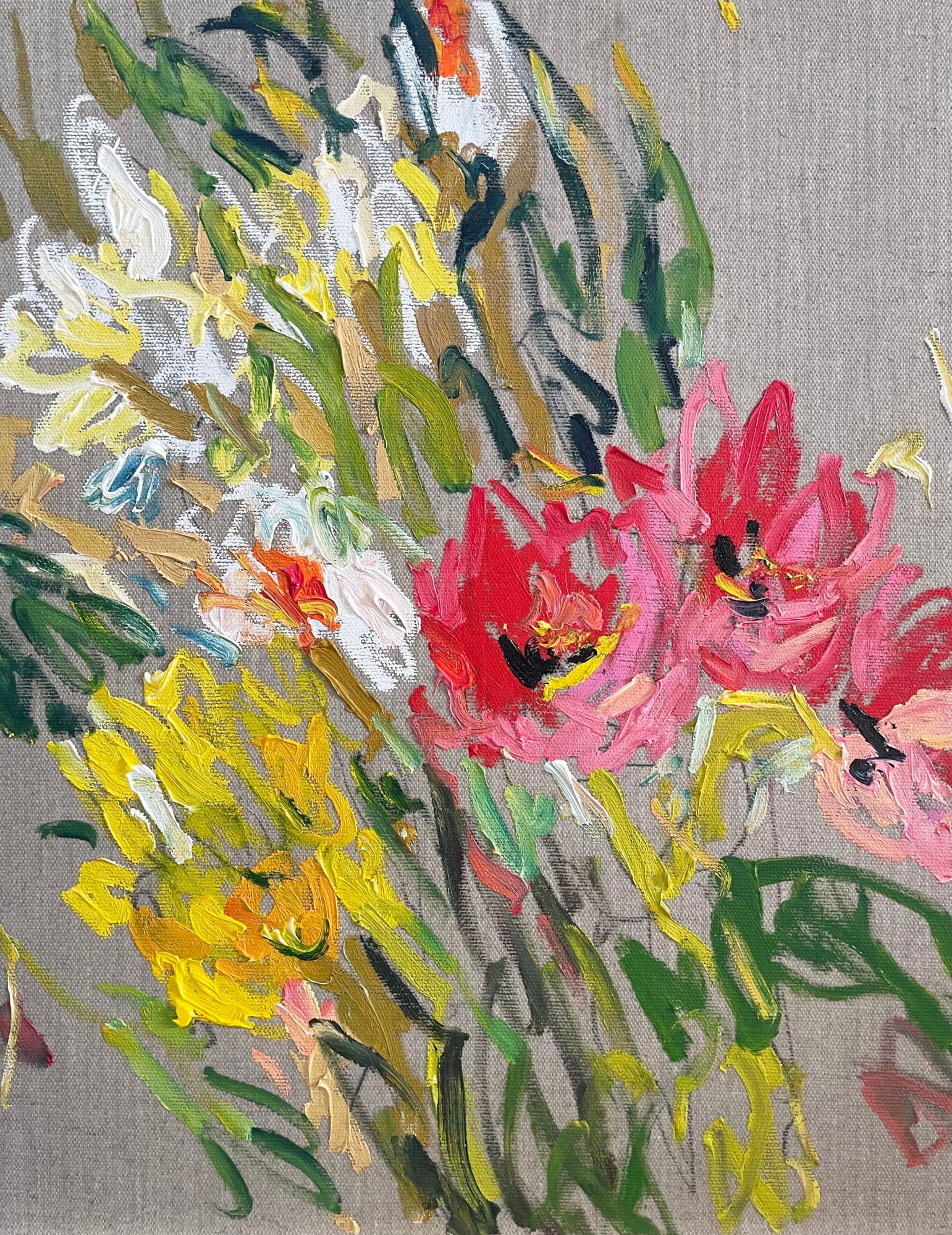 Lilia Orlova-Holmes, TULIPS & DAFFODILS, 2022