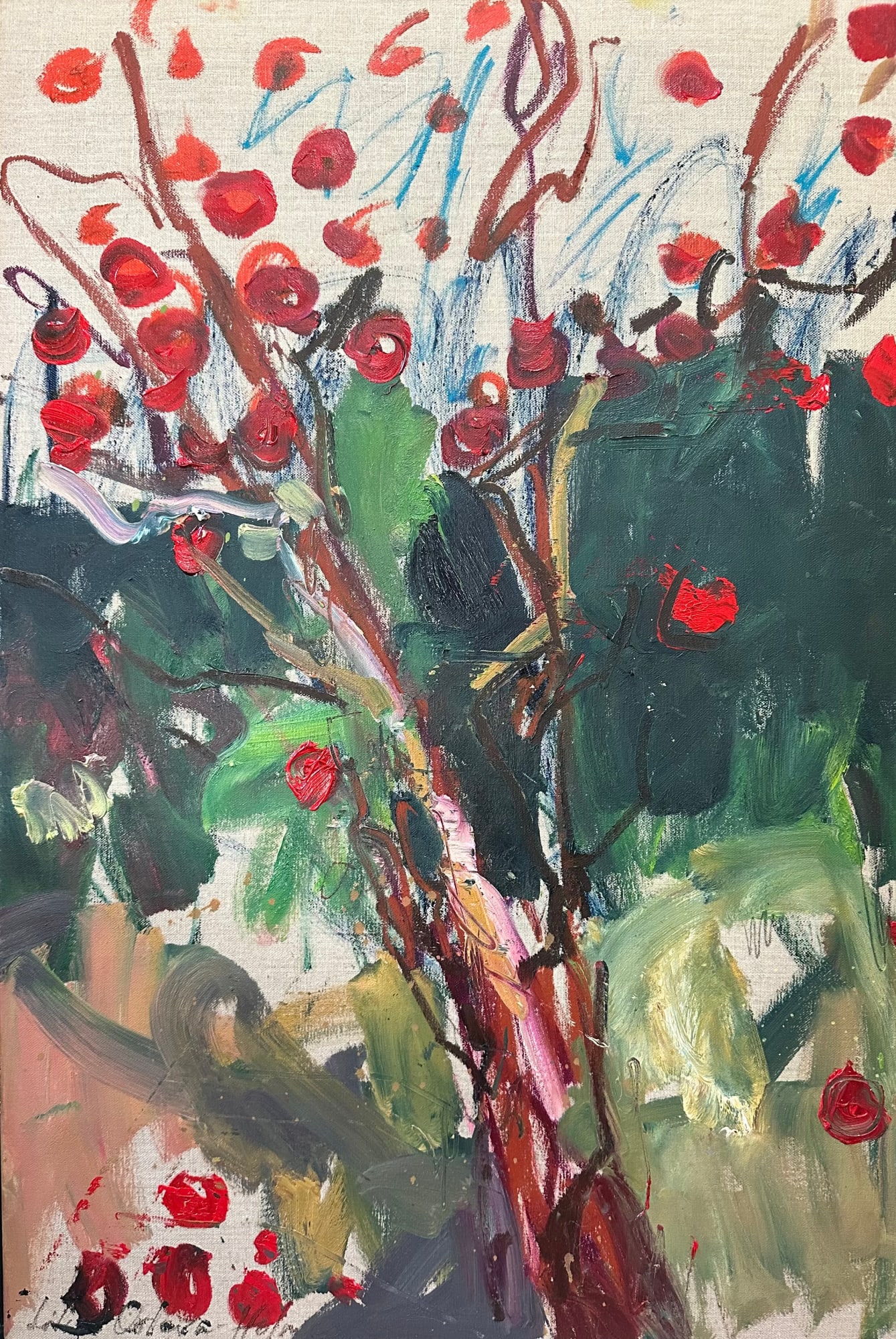 Lilia Orlova-Holmes, AN APPLE TREE, 2022