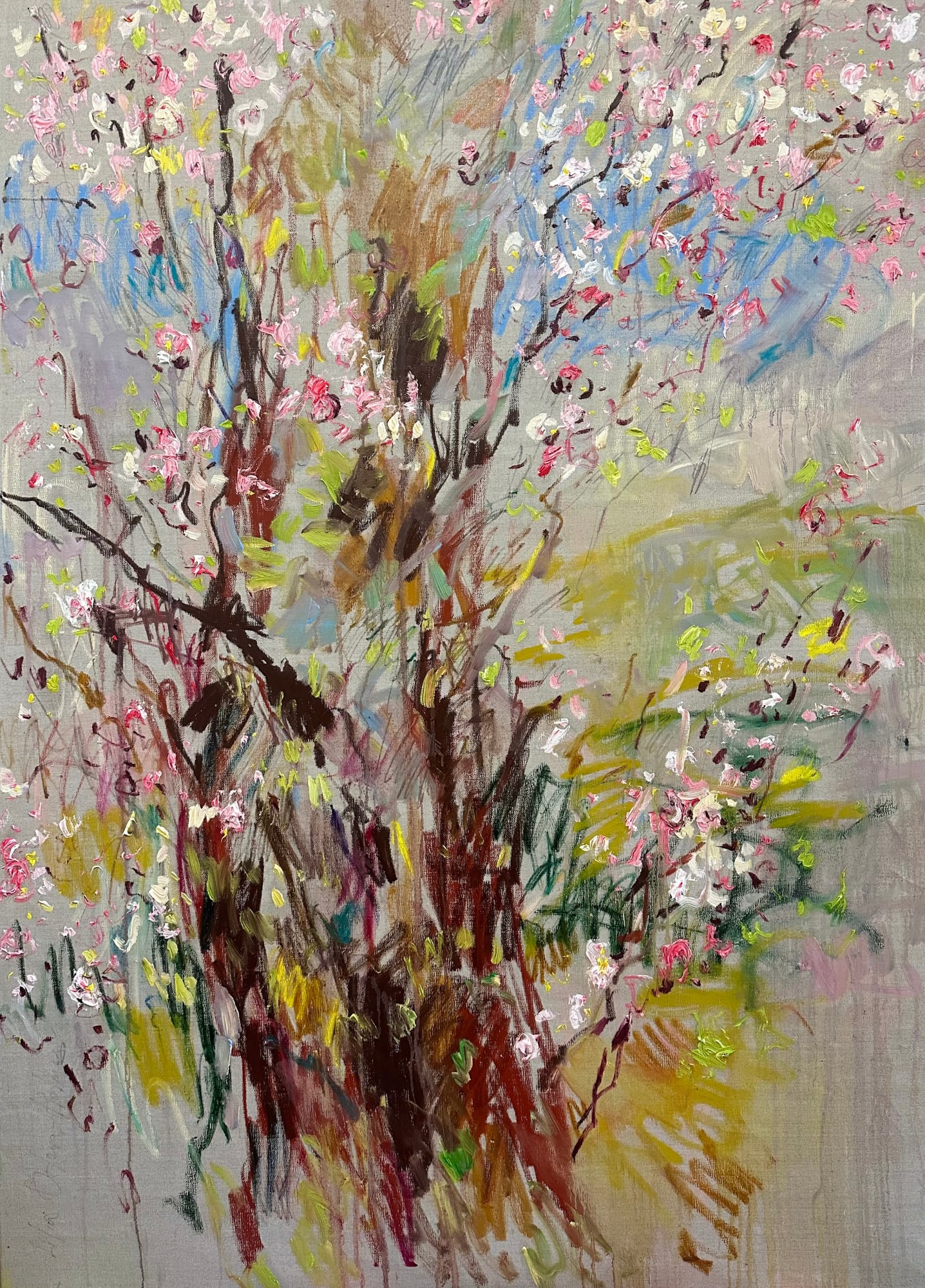 Lilia Orlova-Holmes, BLOSSOMING TREE, 2023