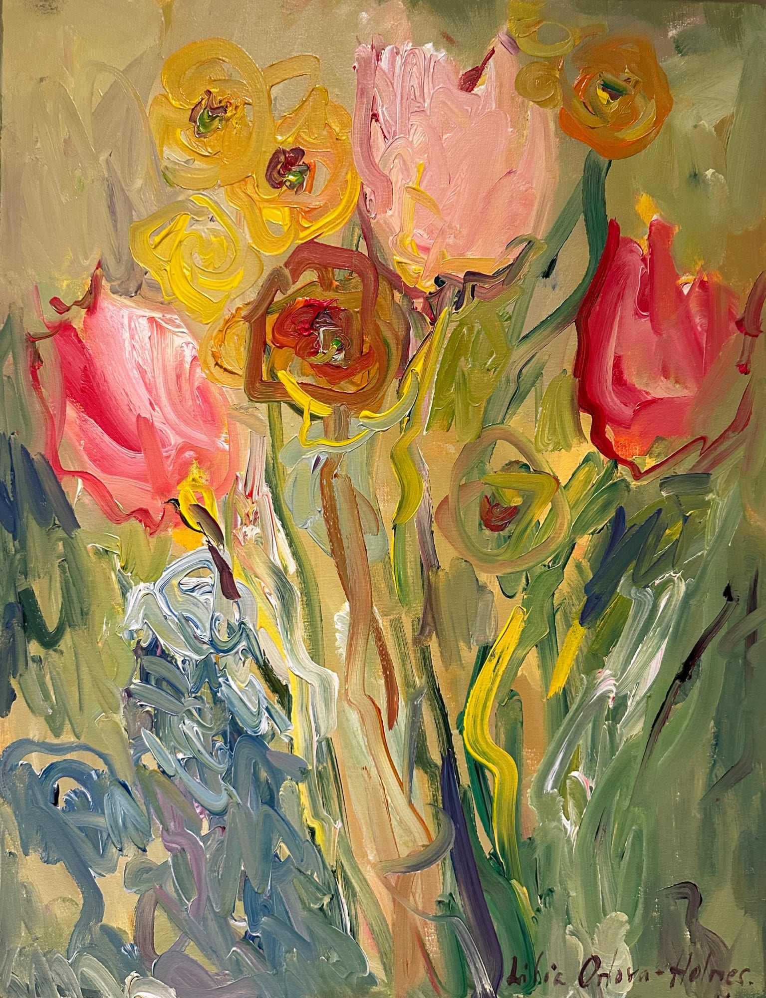 Lilia Orlova-Holmes, SPRING BUNCH, 2022