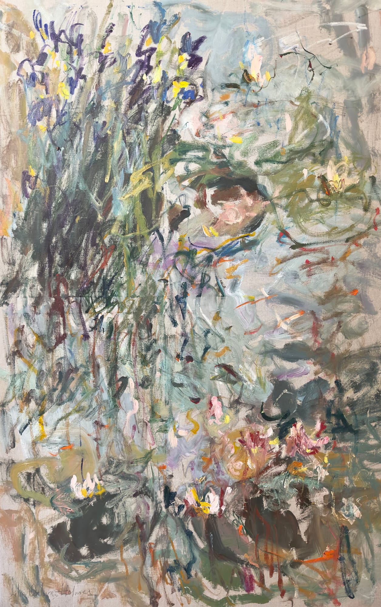 Lilia Orlova-Holmes, REFLECTIONS BY THE POND