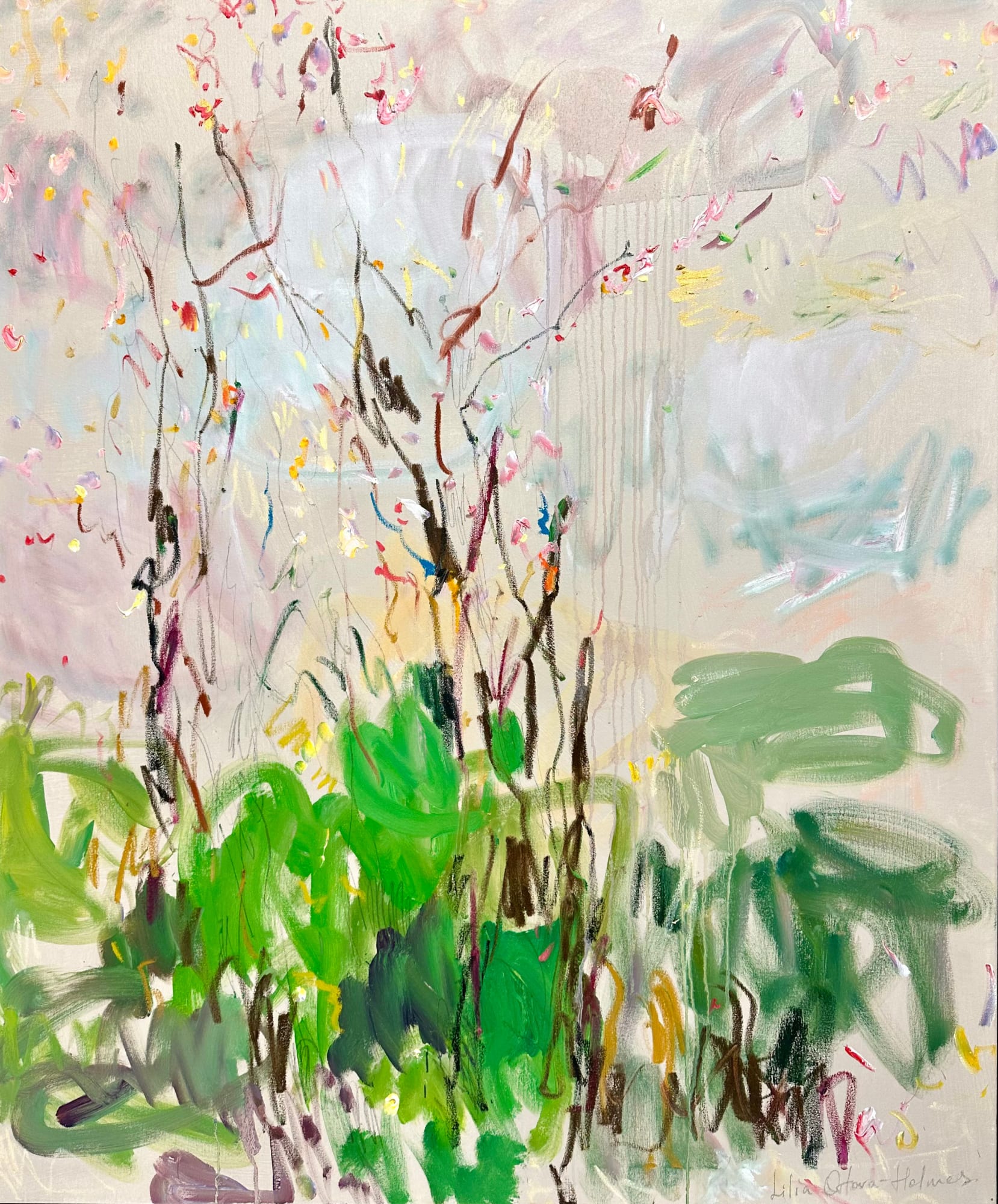Lilia Orlova-Holmes, SPRING TREES, 2023