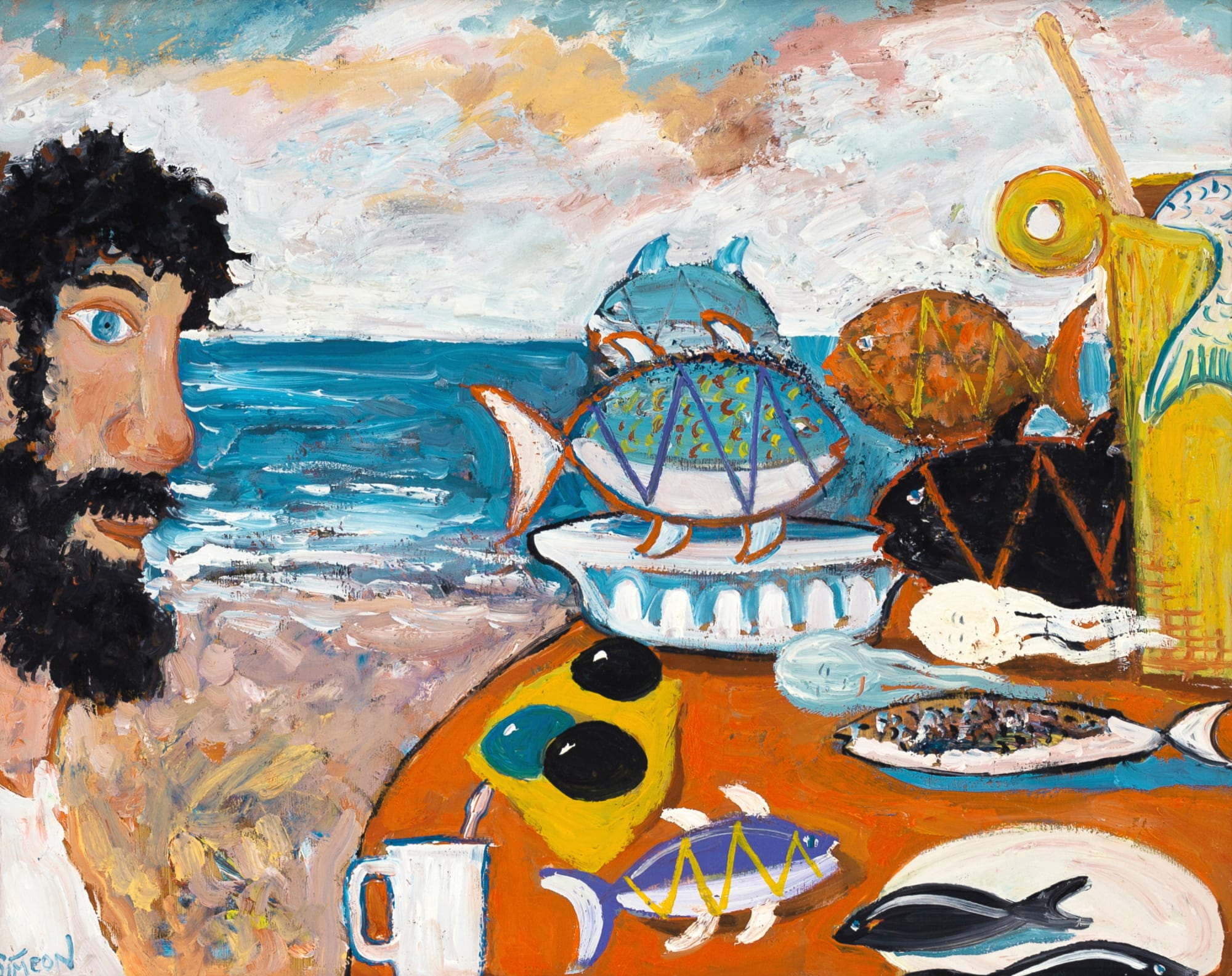 Simeon Stafford, Fisherman's Lunch II