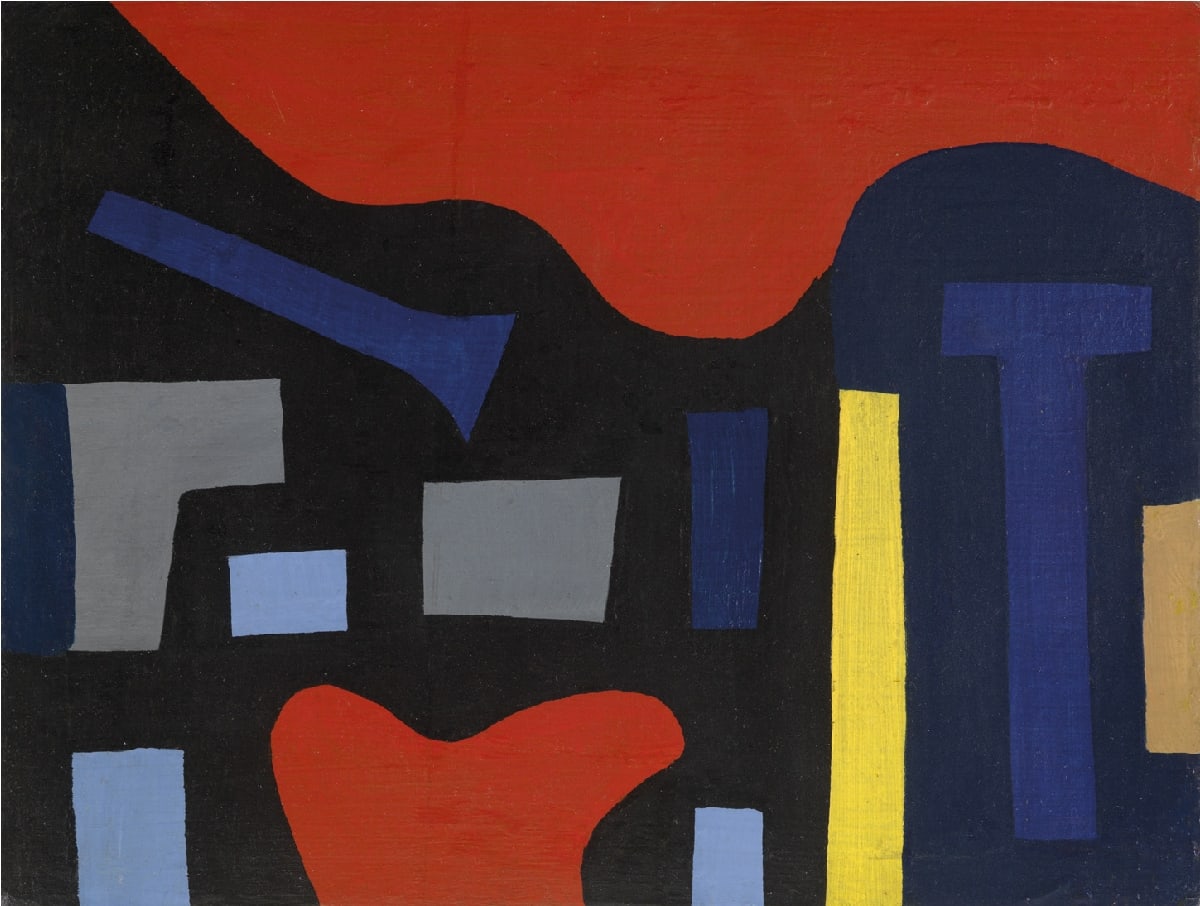Caziel, WC230 - Composition no. 25, c. 1951