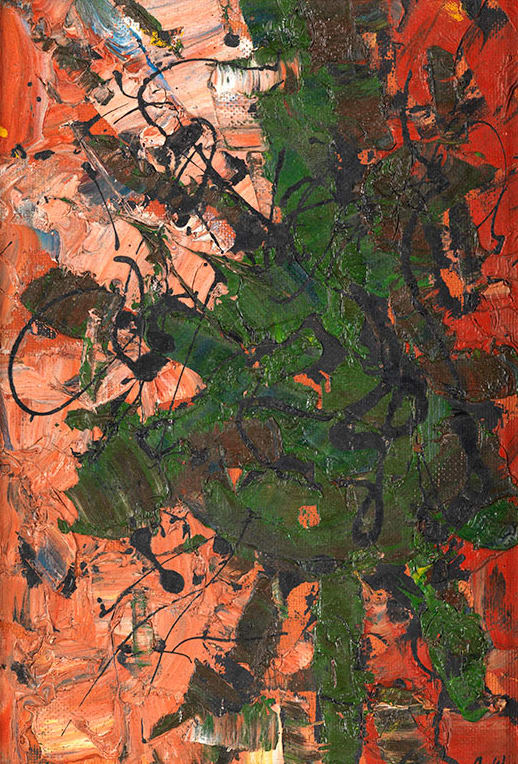 Frank Avray Wilson, FAW853 - Thrusting Green, 1958