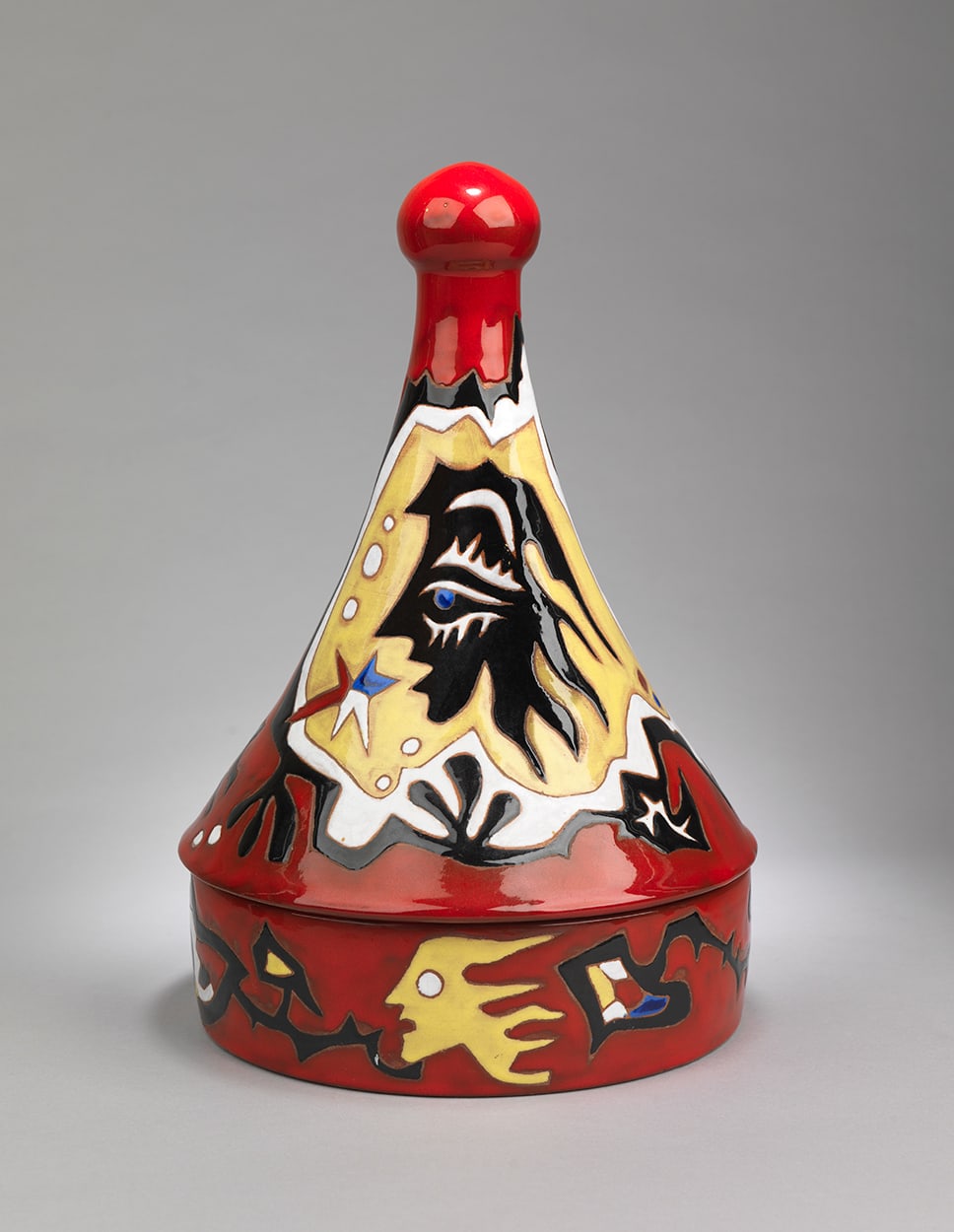 Jean Lurçat, Vase - Tagine, c. 1955