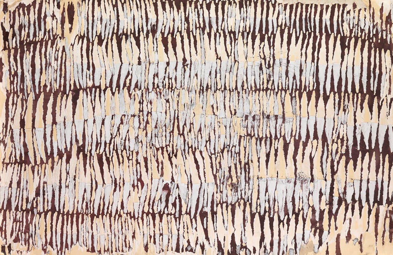 Reinhold Koehler, Décollage Positiv-Negativ, 1961