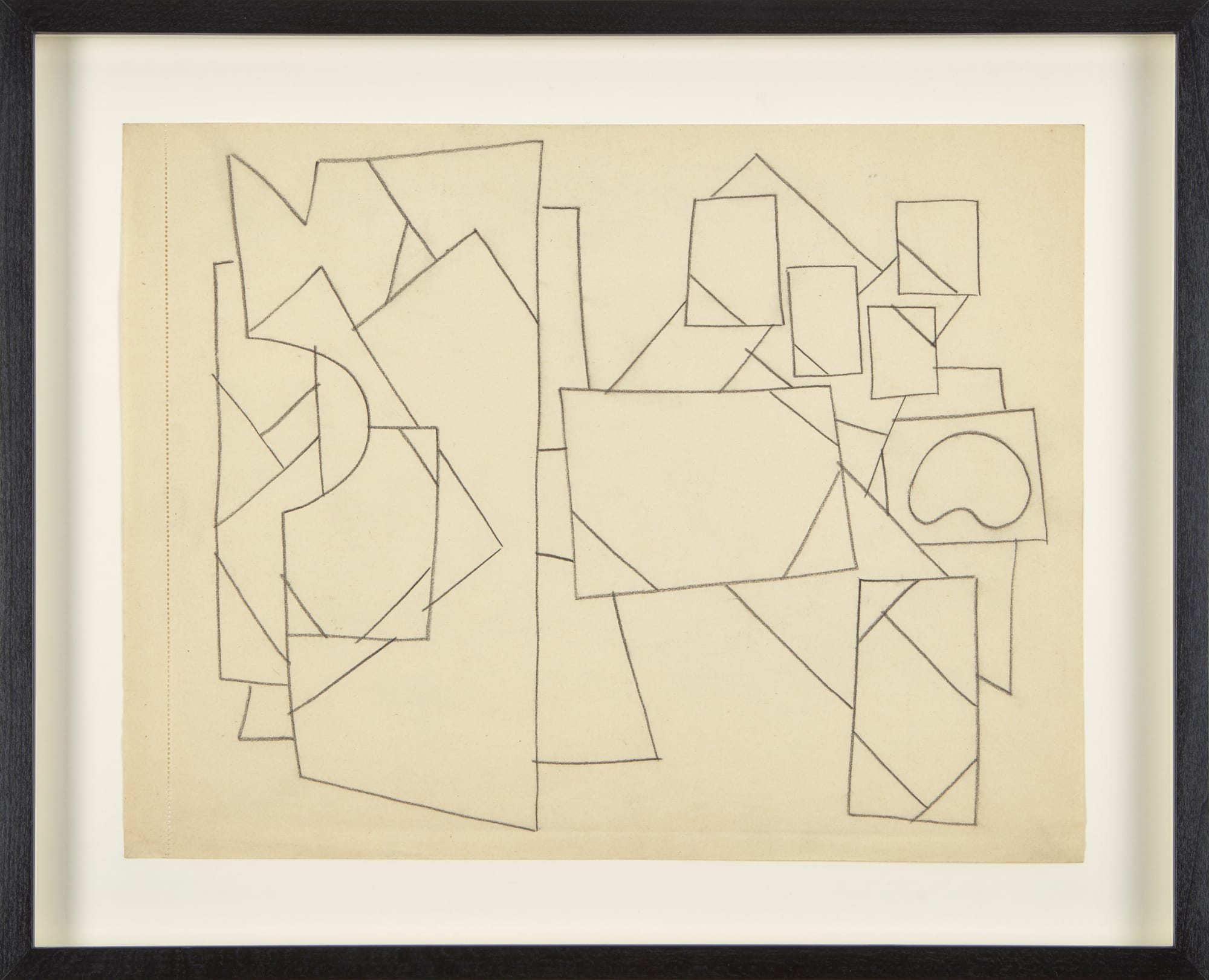 Caziel, WC815 - Abstract Composition, c. 1950