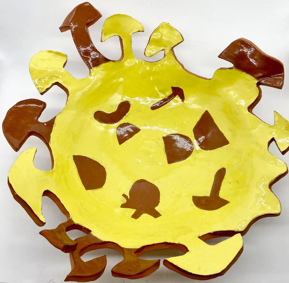 Francesca Anfossi, Large mushroom bowl, 2025