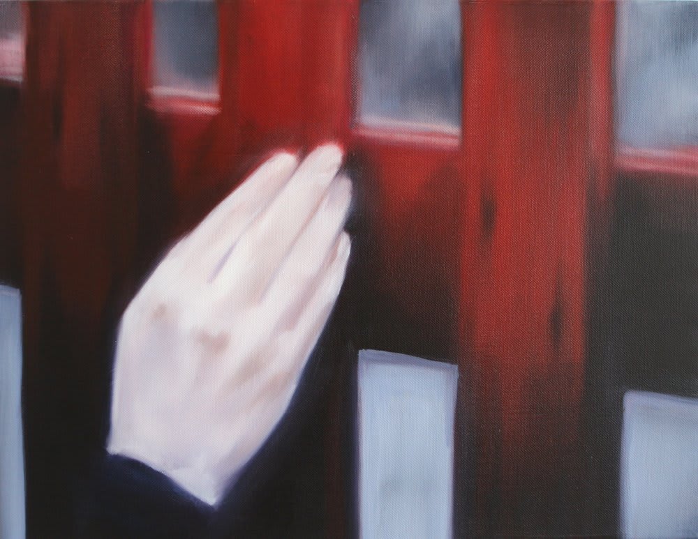 Rachel Lancaster, Red Fence, 2008