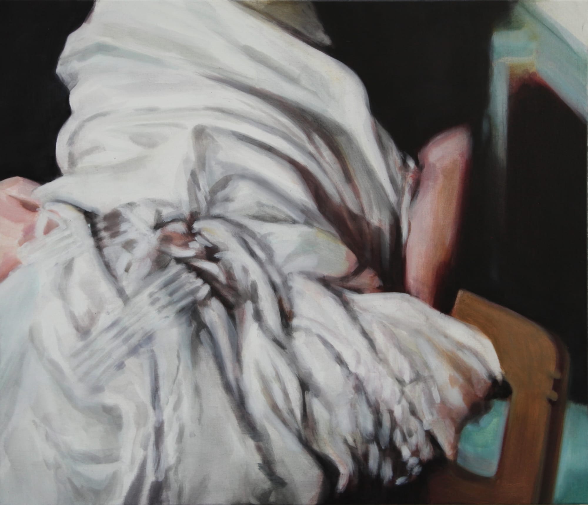 Rachel Lancaster, White Fabric, 2018