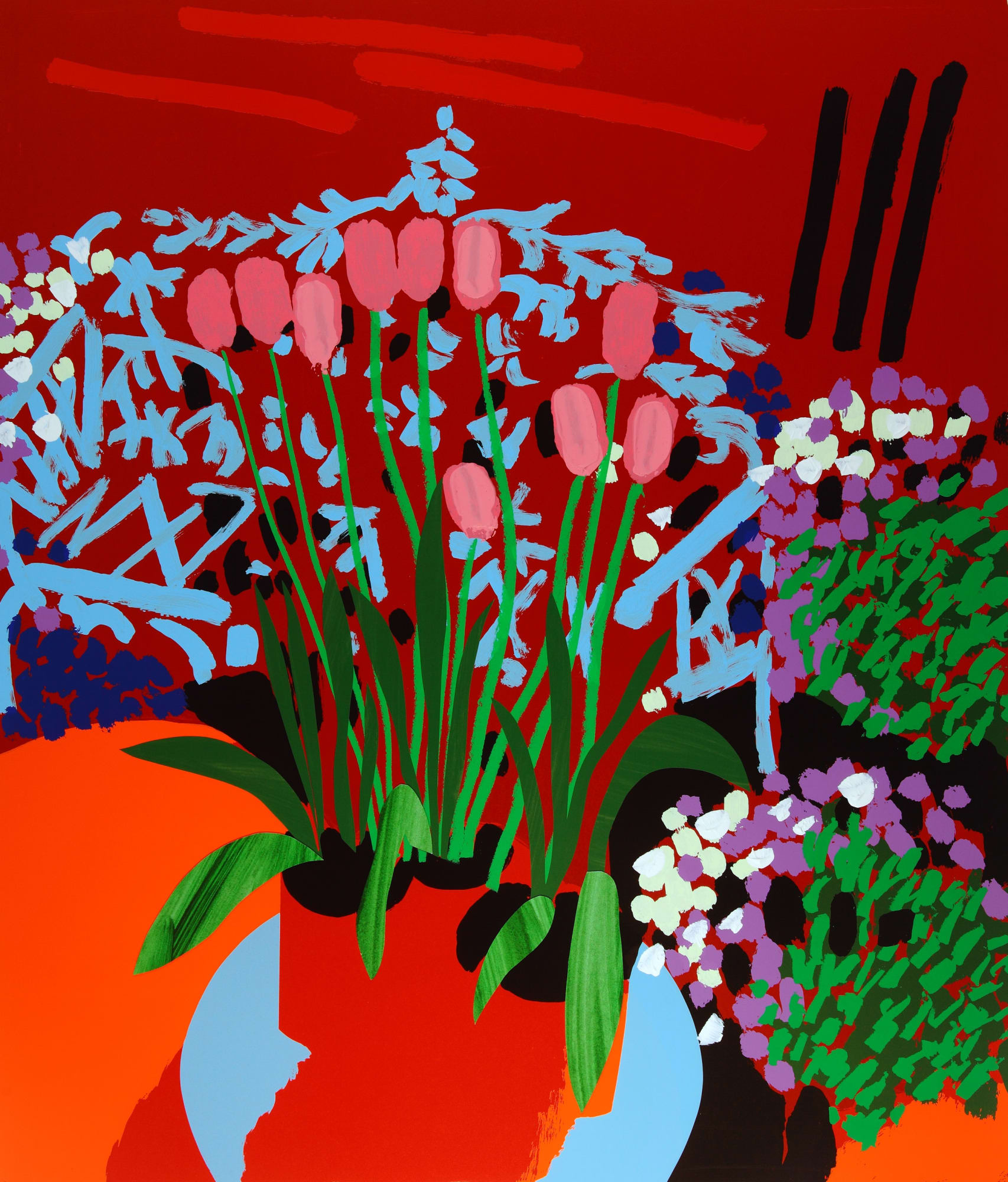 Bruce McLean, TALL DUTCH TULIPS