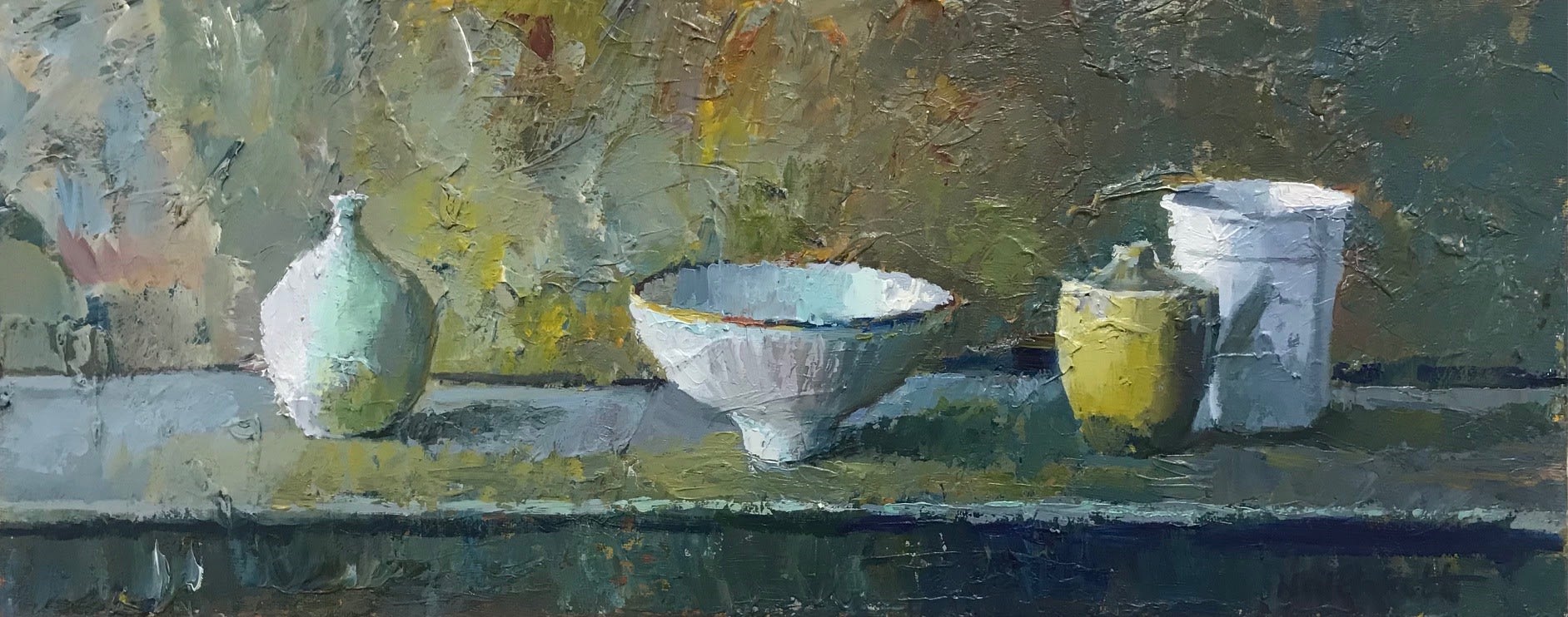 Neil Pinkett, STILL LIFE WITH POTS