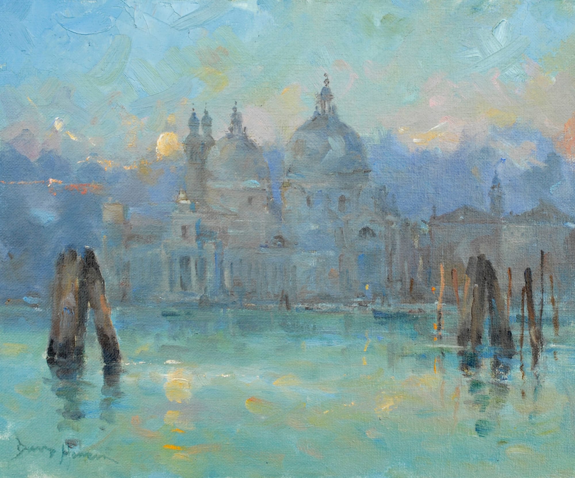 David Howell, SUN SETTING SANTA MARIA DELLA SALUTE