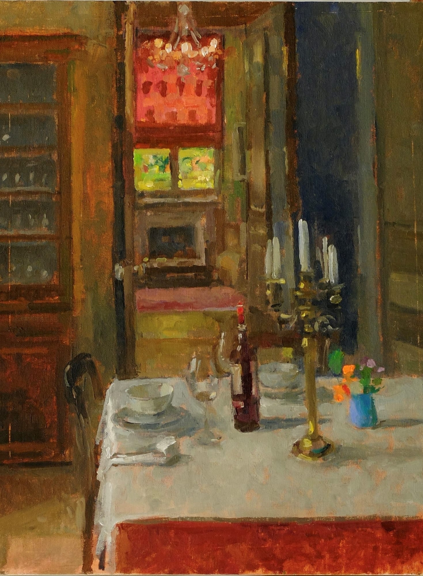 Pamela Kay, LUNCH IN THE CHATEAU