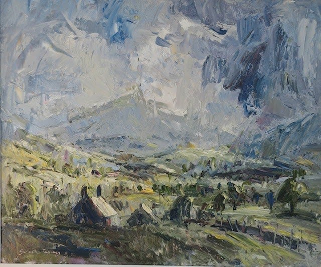 Gareth Parry, RAIN CLEARING, THE VALLEY