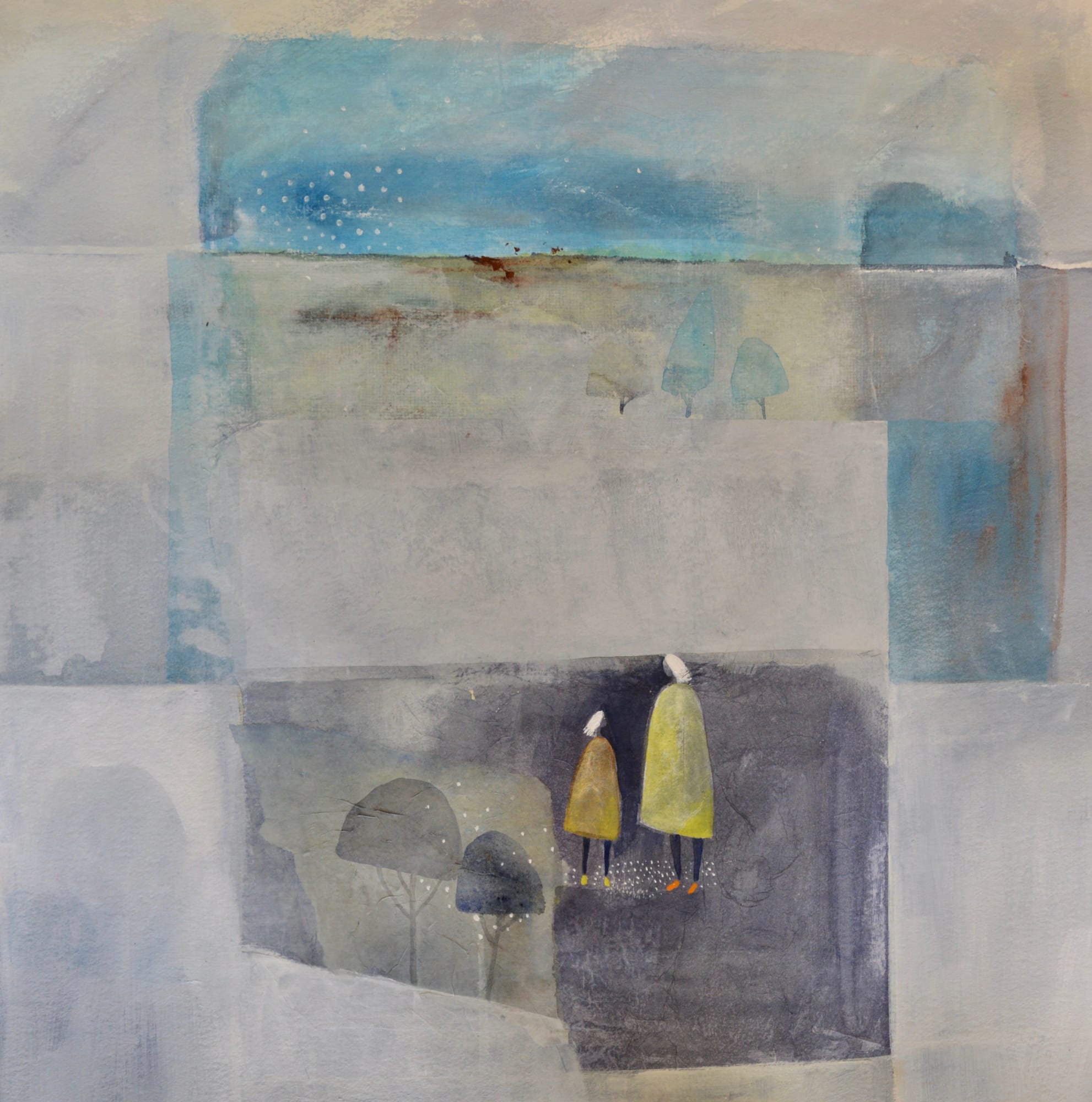 Julie Collins, TWO YELLOW COATS