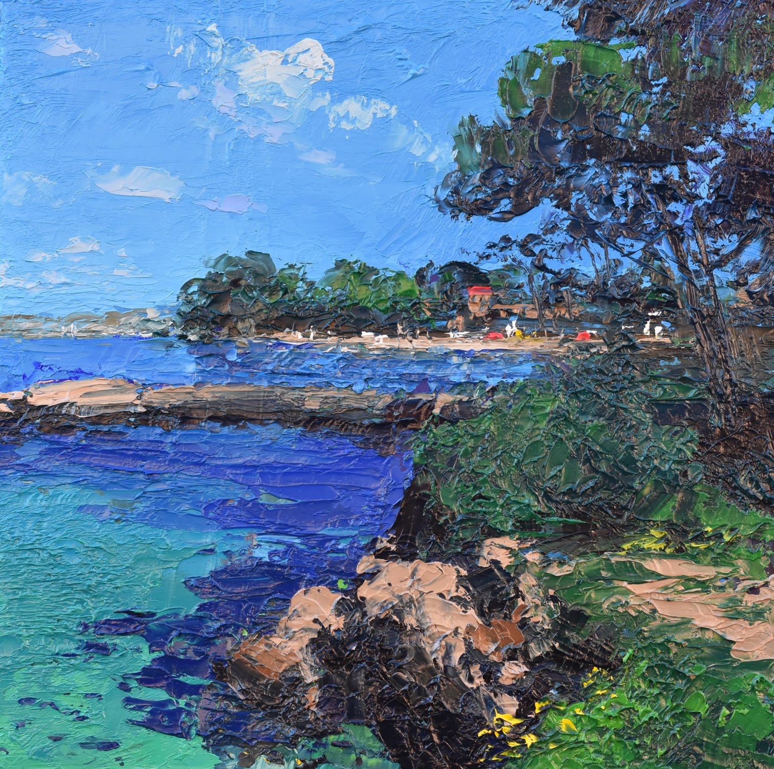 Colin Carruthers, AZURE SEA, CAP D'ANTIBES