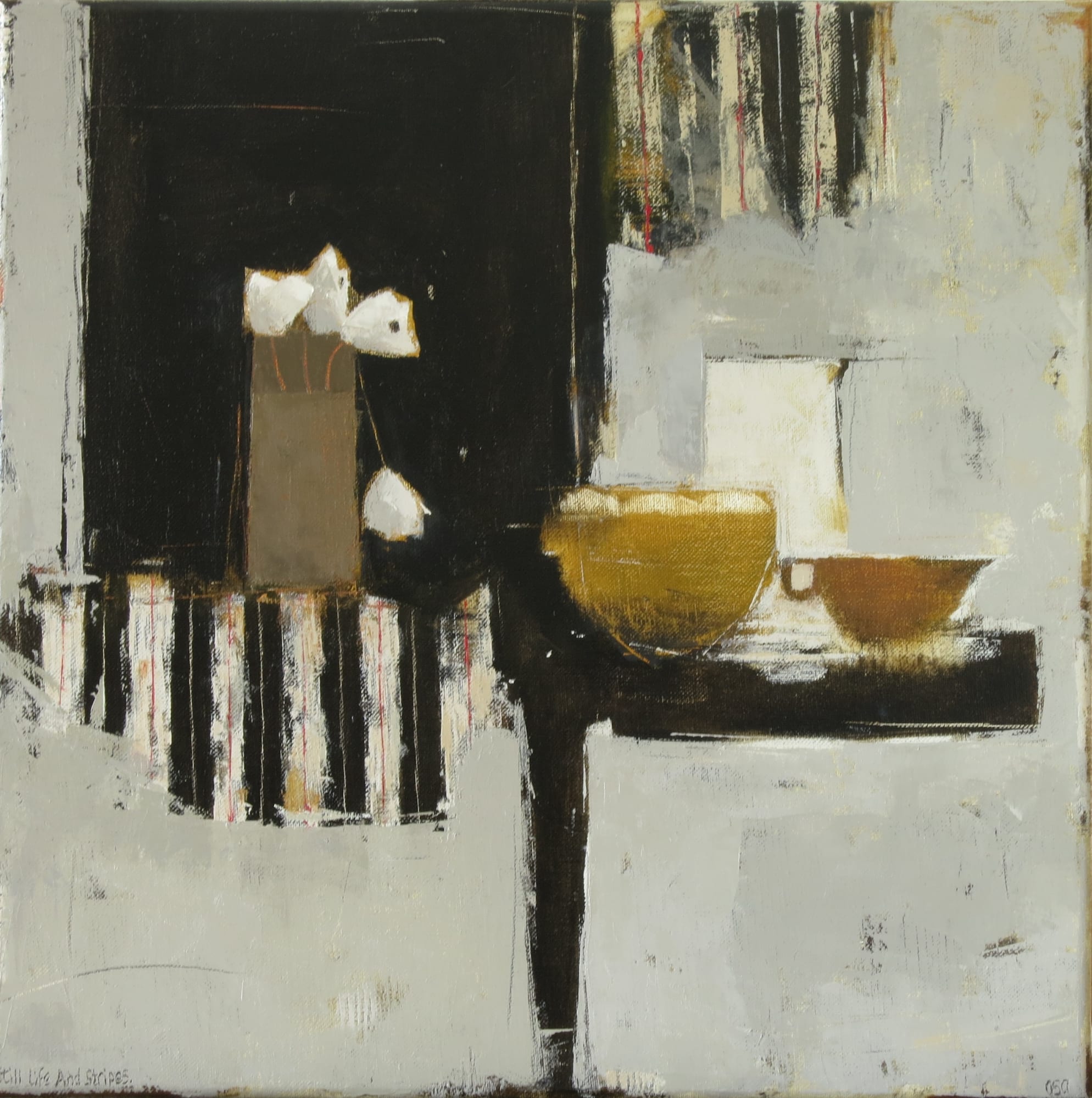 Ann Armitage, STILL LIFE AND STRIPES