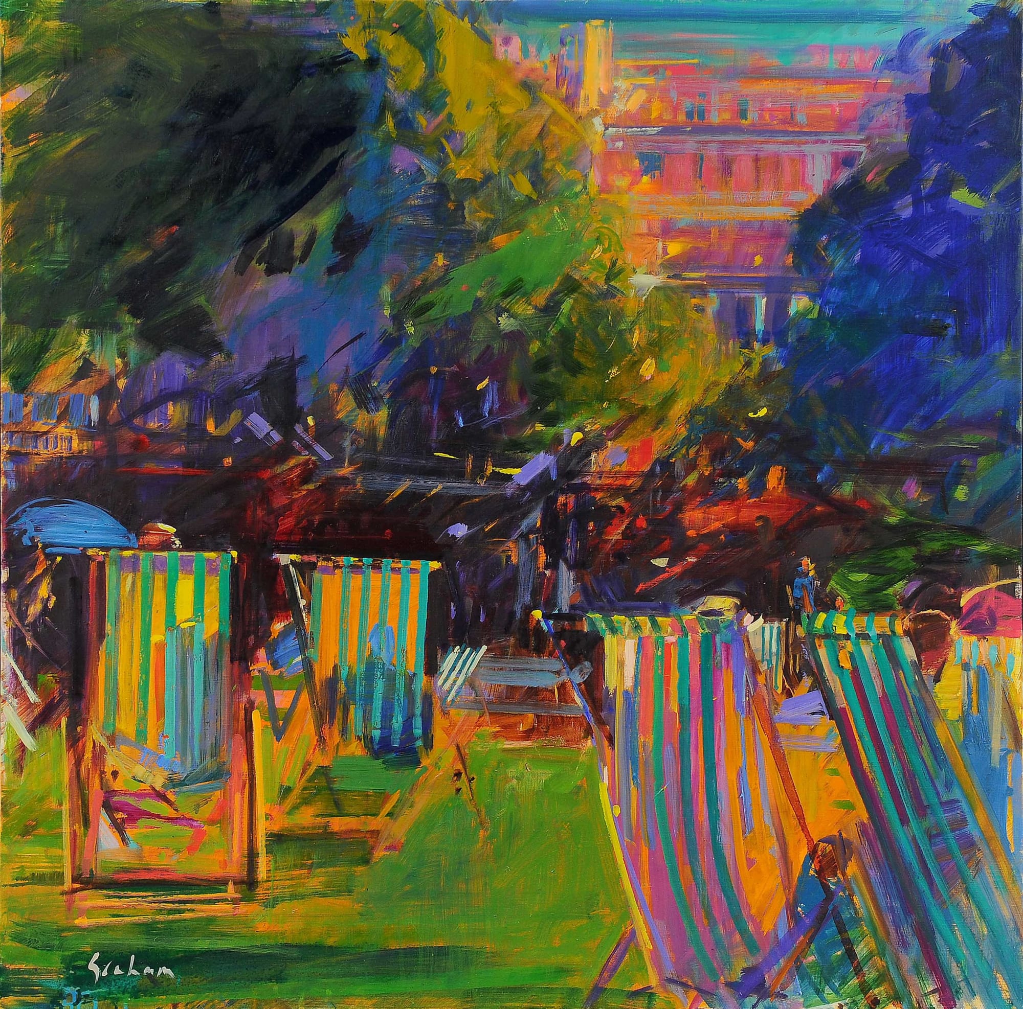 Peter Graham, SUMMER'S DAY IN GREEN PARK