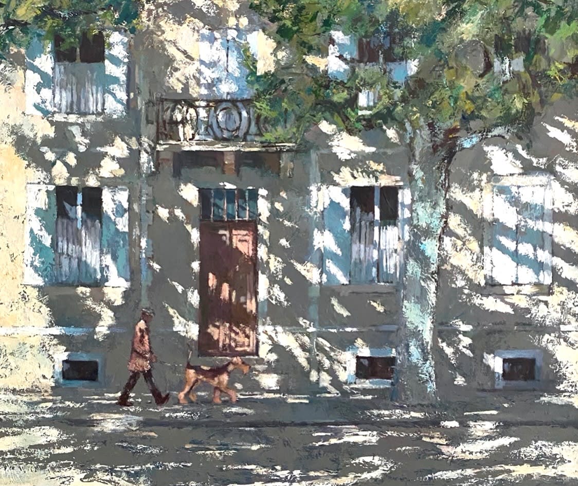 Patrick Gibbs, STREET SCENE, UZES, FRANCE, 2020