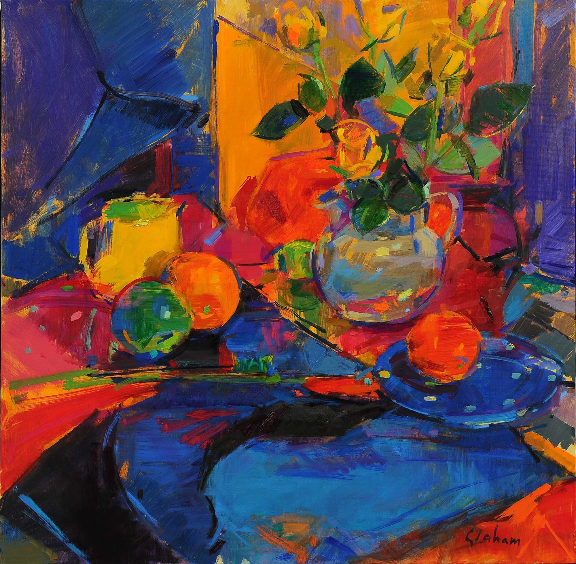 Peter Graham, STILL LIFE WITH YELLOW JUG
