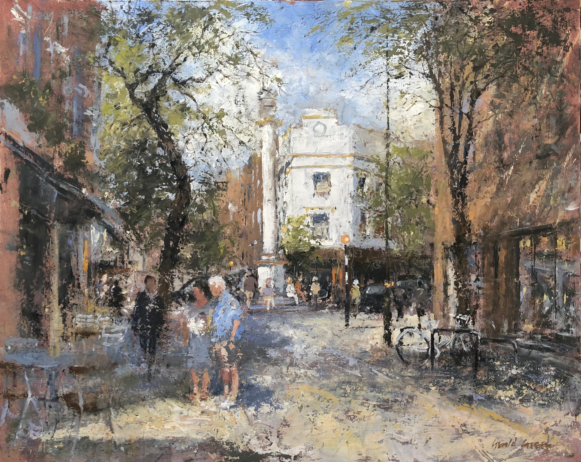 Gerald Green, SEVEN DIALS, LONDON