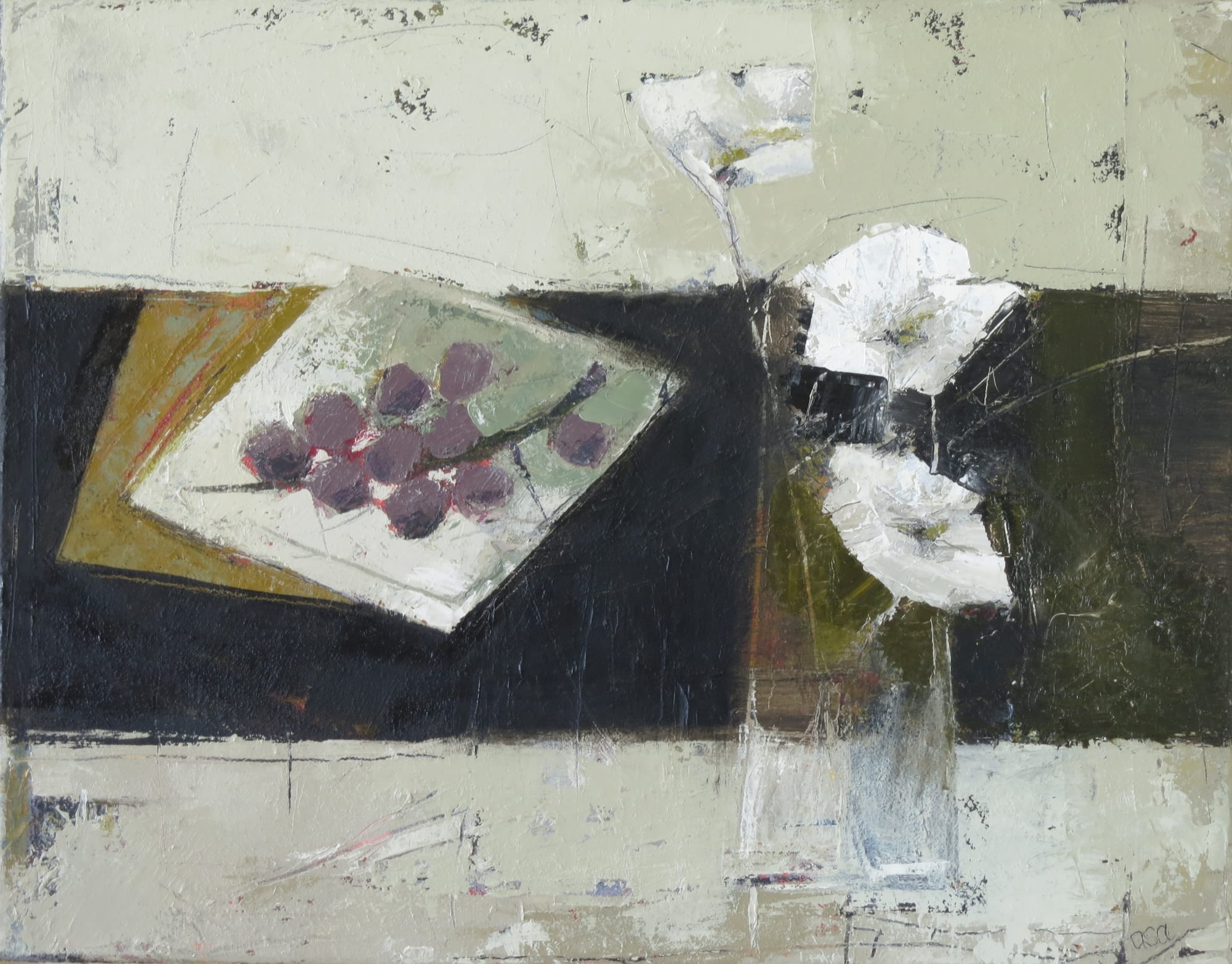 Ann Armitage, STILL LIFE WITH GRAPES