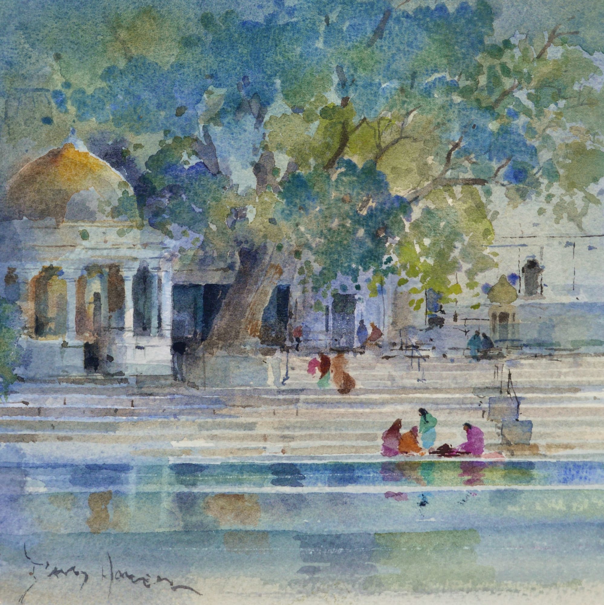 David Howell, WOMEN WASHING, UDAIPUR