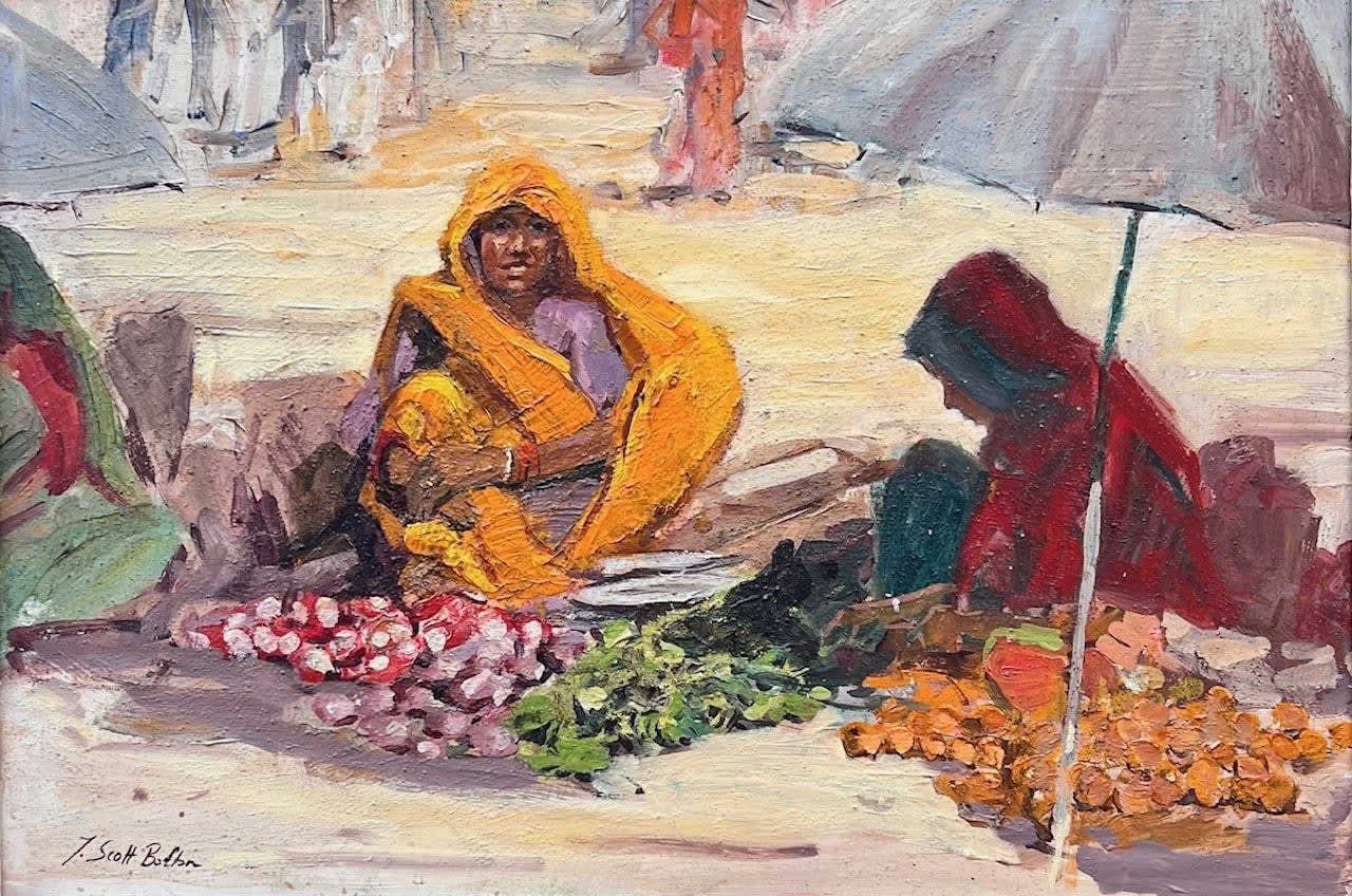 Timothy Scott Bolton, MARKET ORCHHA, MADHYA PRADESH, INDIA