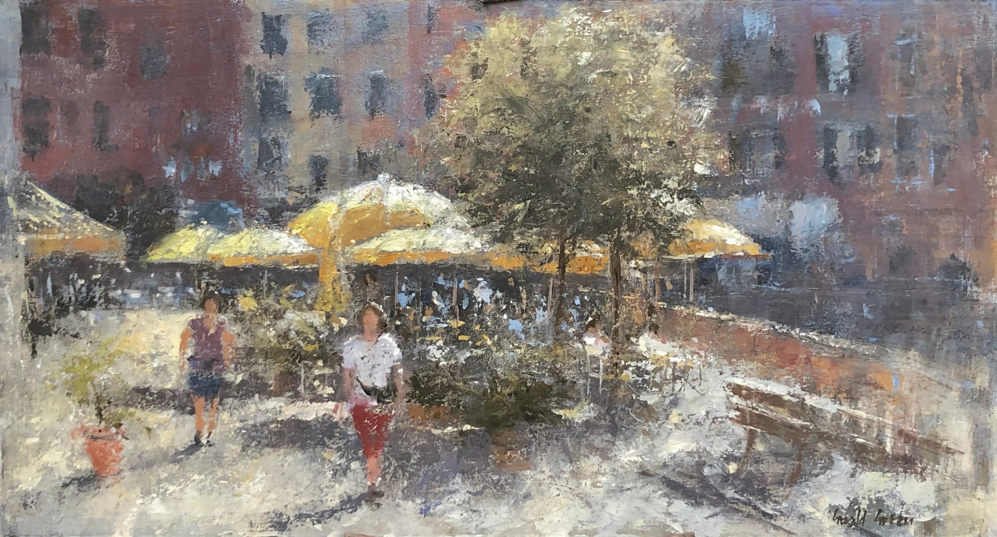 Gerald Green, IN THE SQUARE VERNAZZO, ITALY