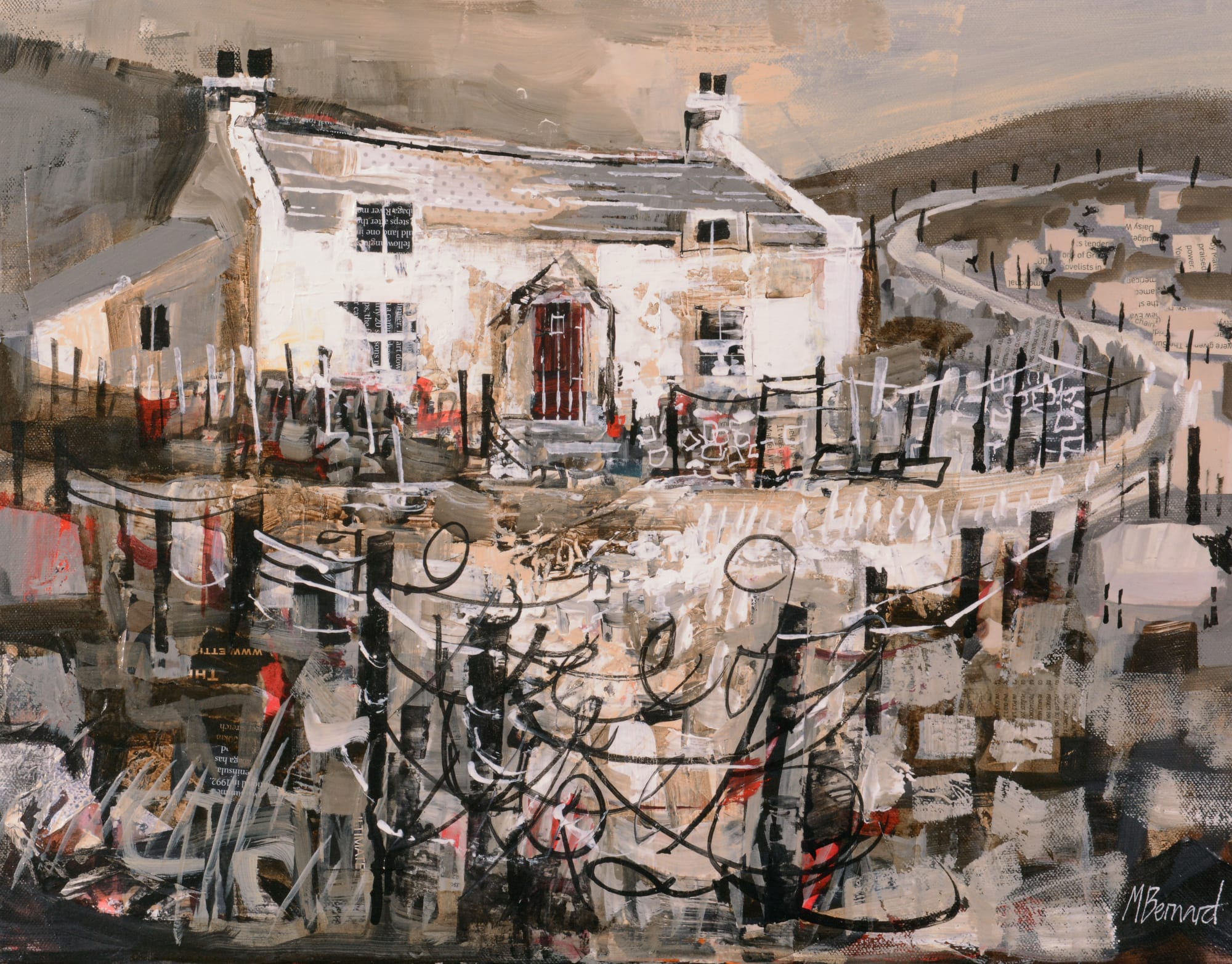 Mike Bernard, HIGHLAND CROFT, 2021