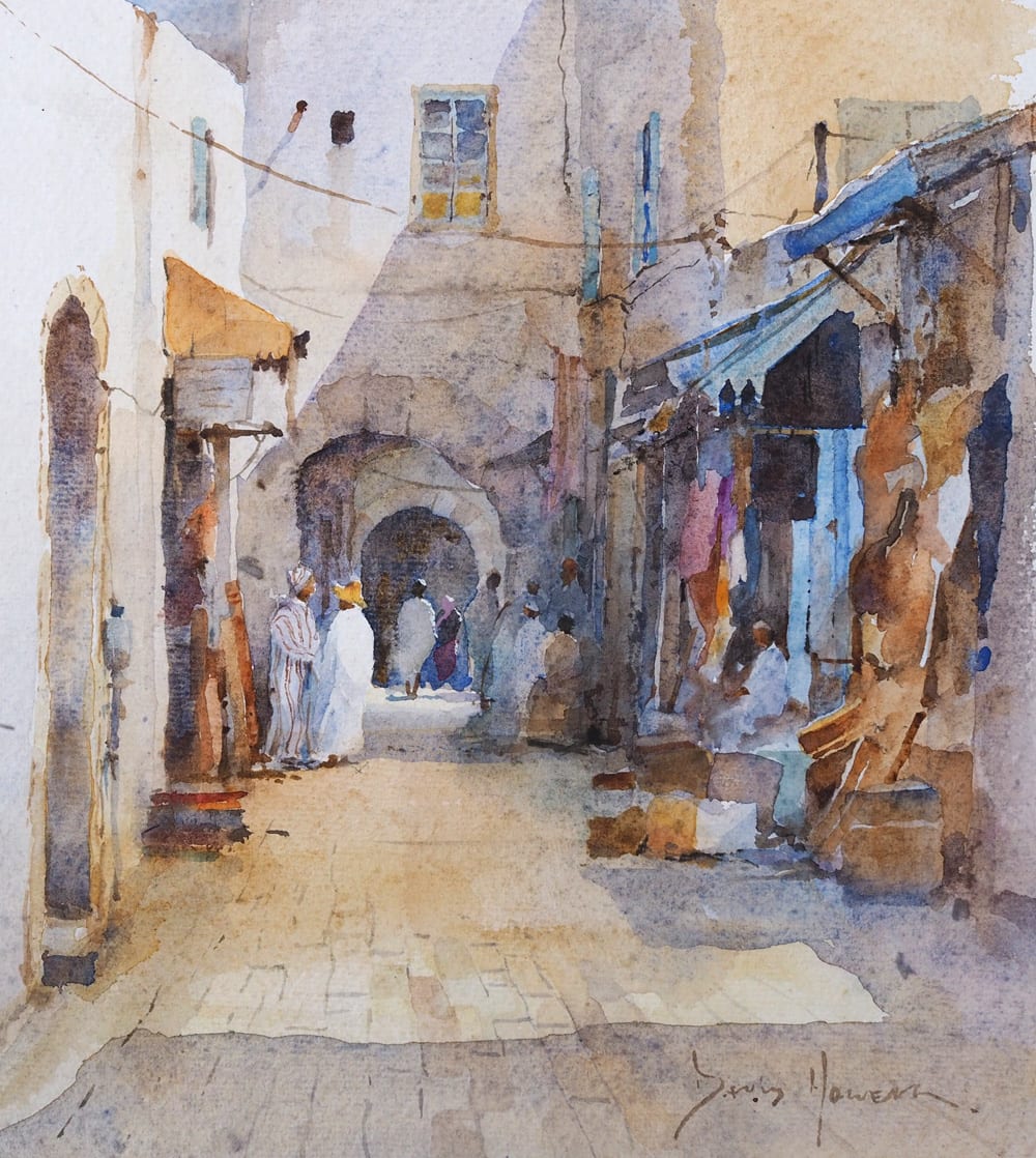 David Howell, IN THE SOUQ, ESSAOUIRA