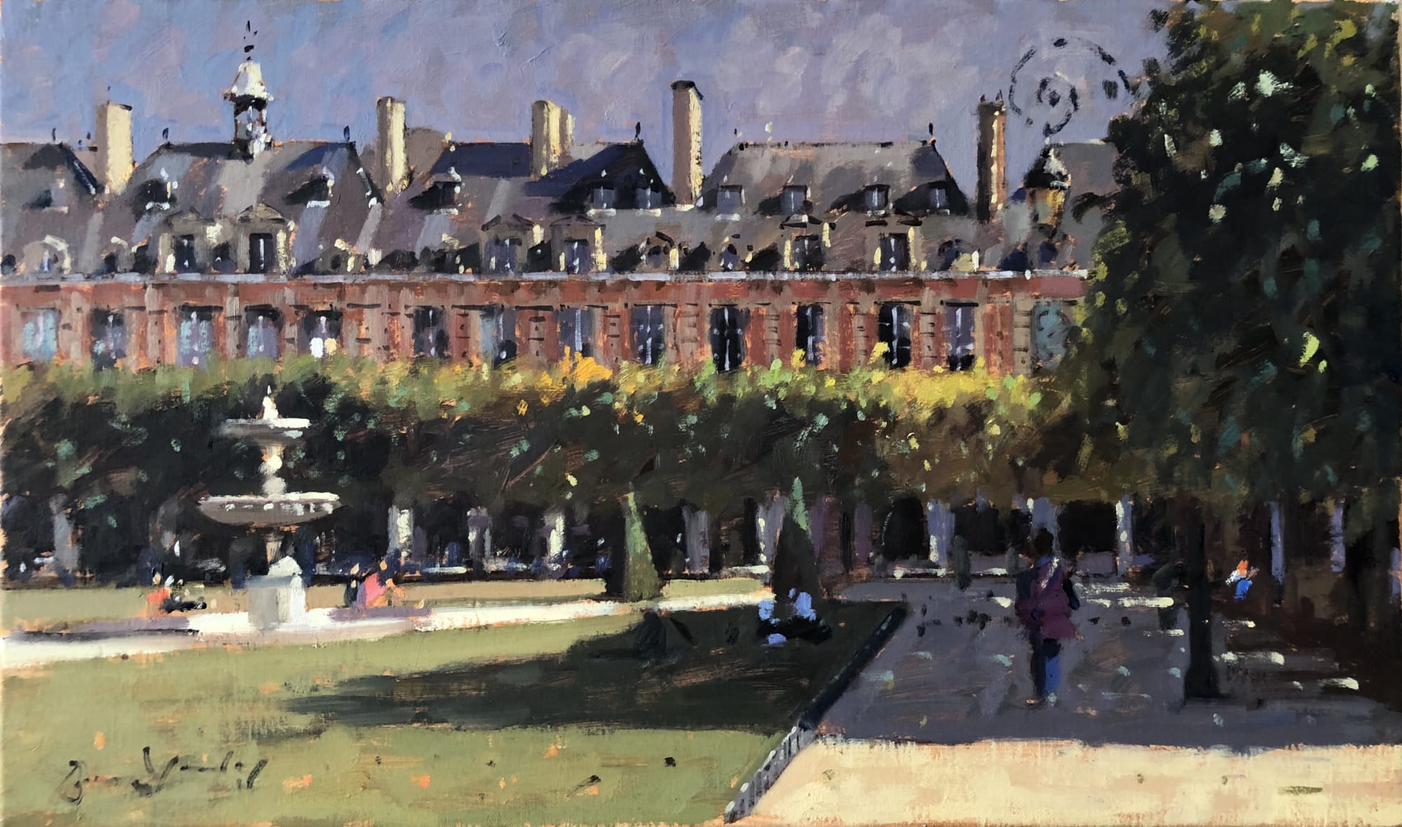 Bruce Yardley, SUN & SHADE, PLACE DES VOSGES