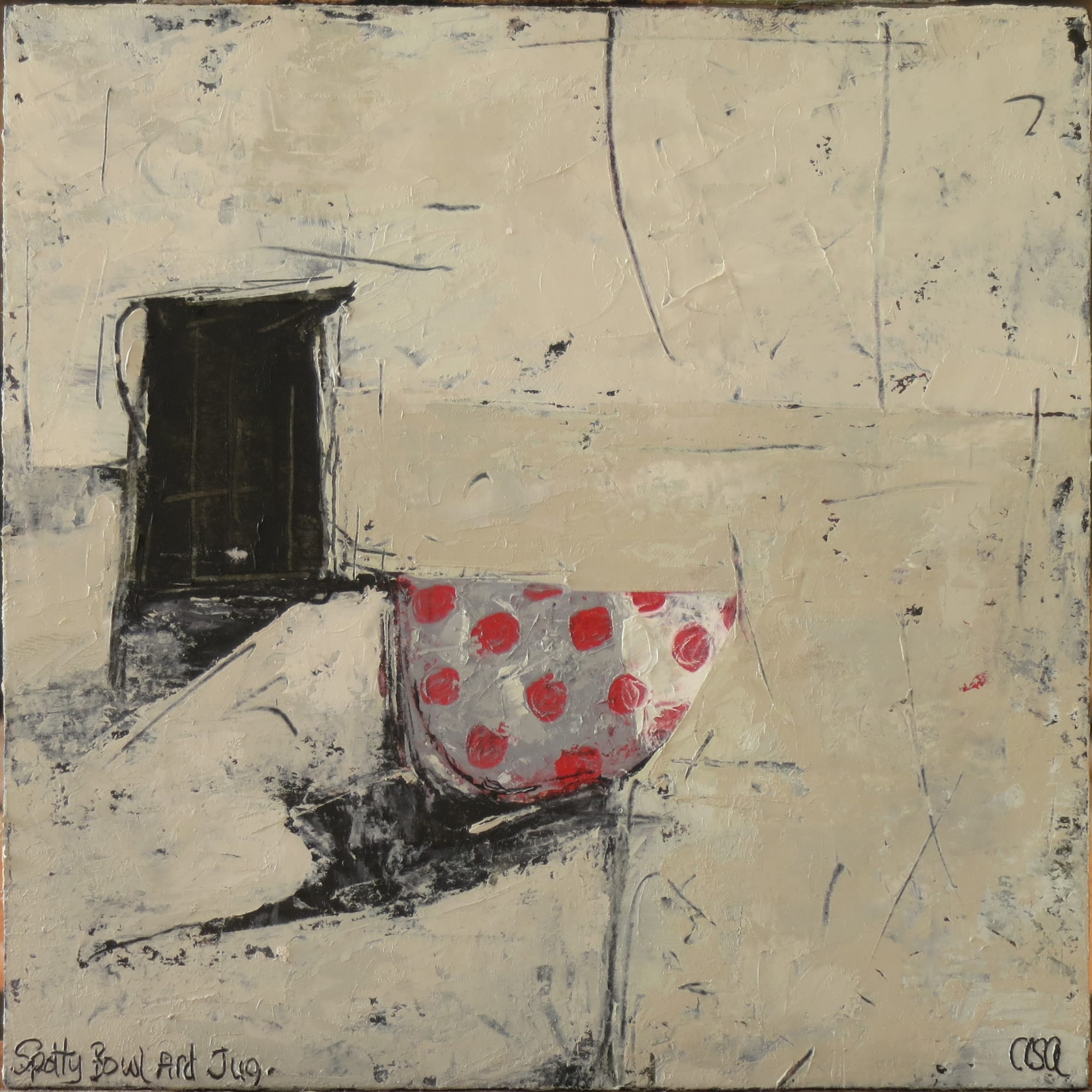 Ann Armitage, SPOTTY BOWL AND JUG